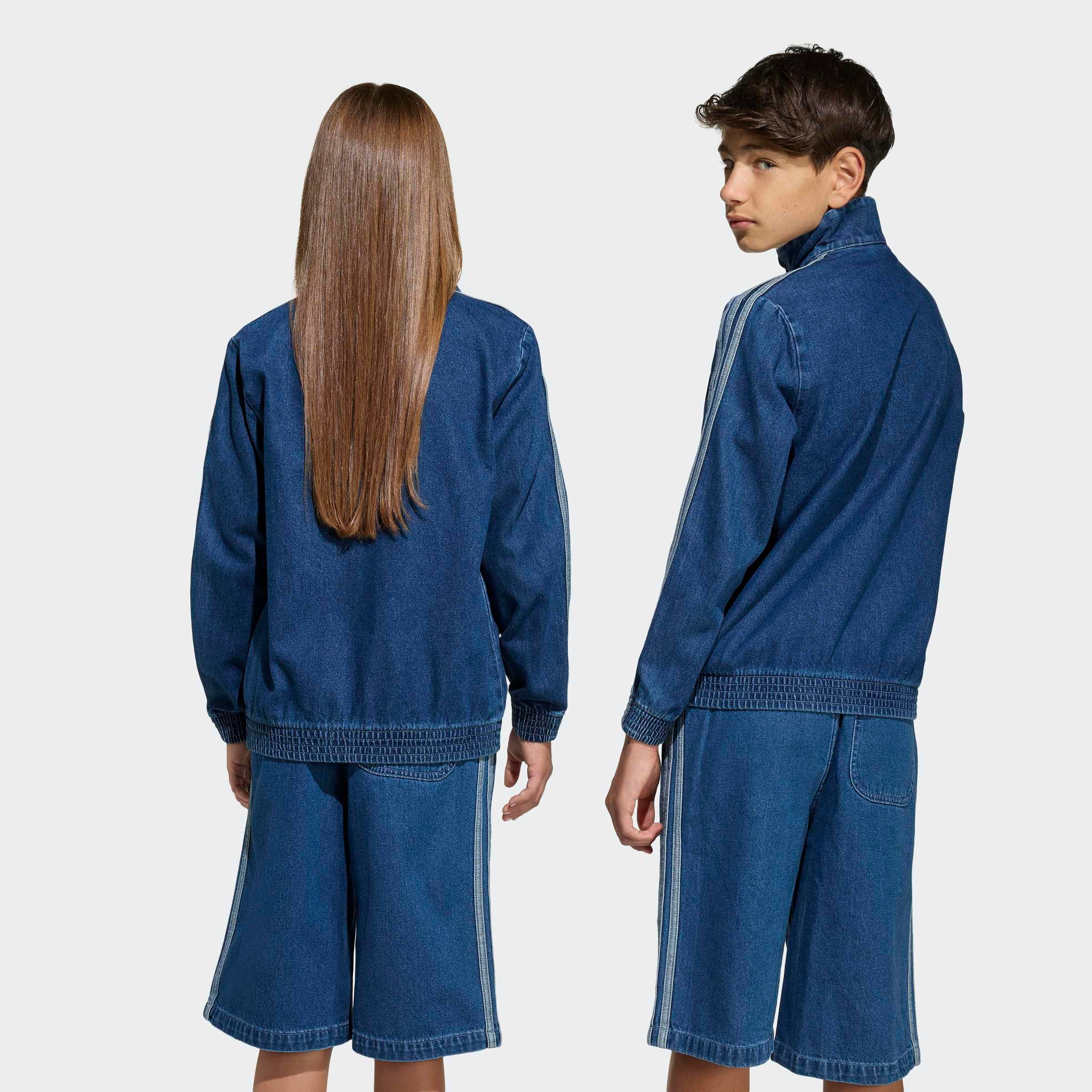 adidas Originals Jeansjacke »FIREBIRD TRACK AUS DENIM«