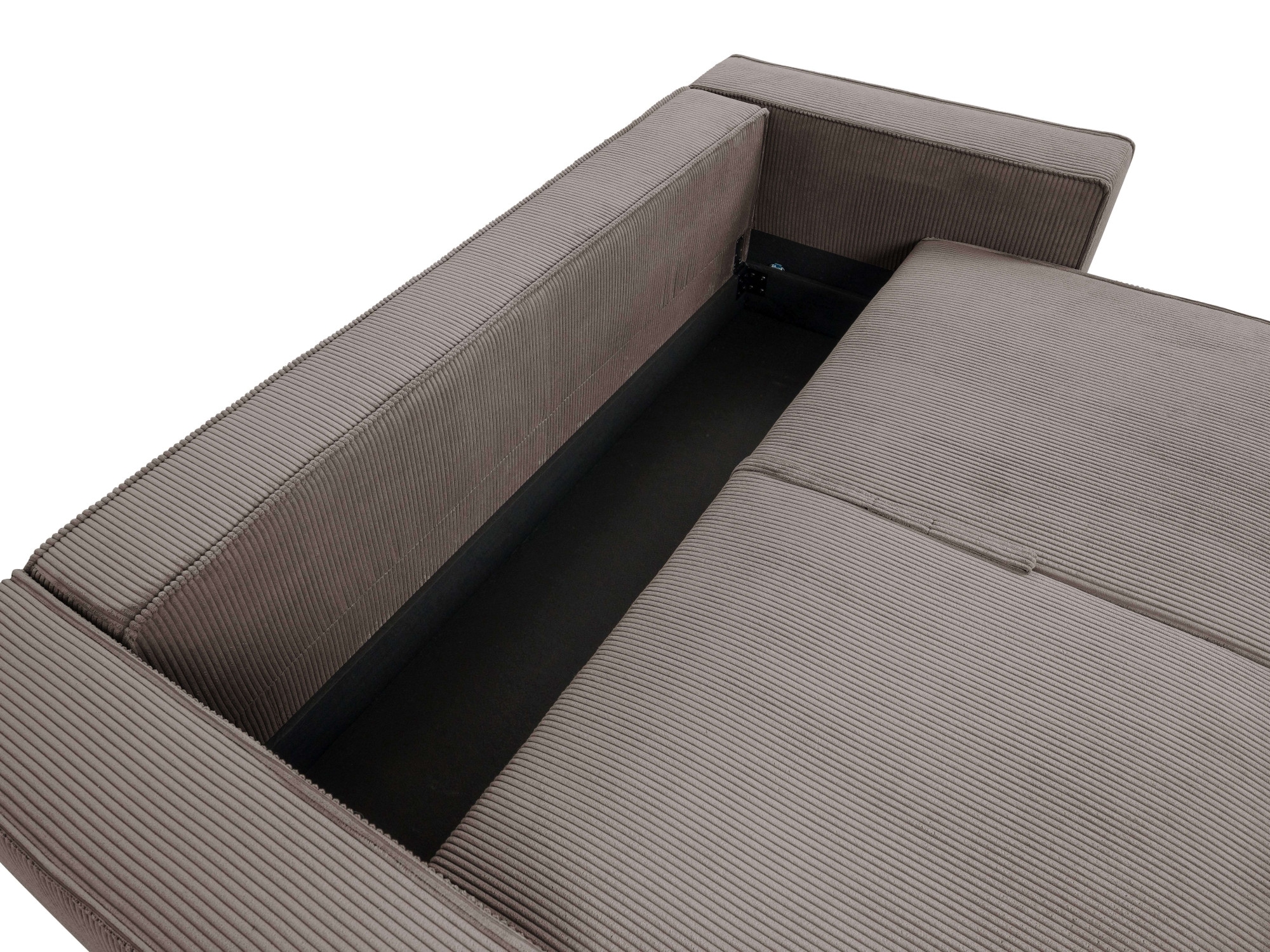 OTTO home 3-Sitzer »Tillian, Schlafsofa, Schlafcouch« Breite 240 cm, Breitkord, Sitzfläche mit Taschenfederkern