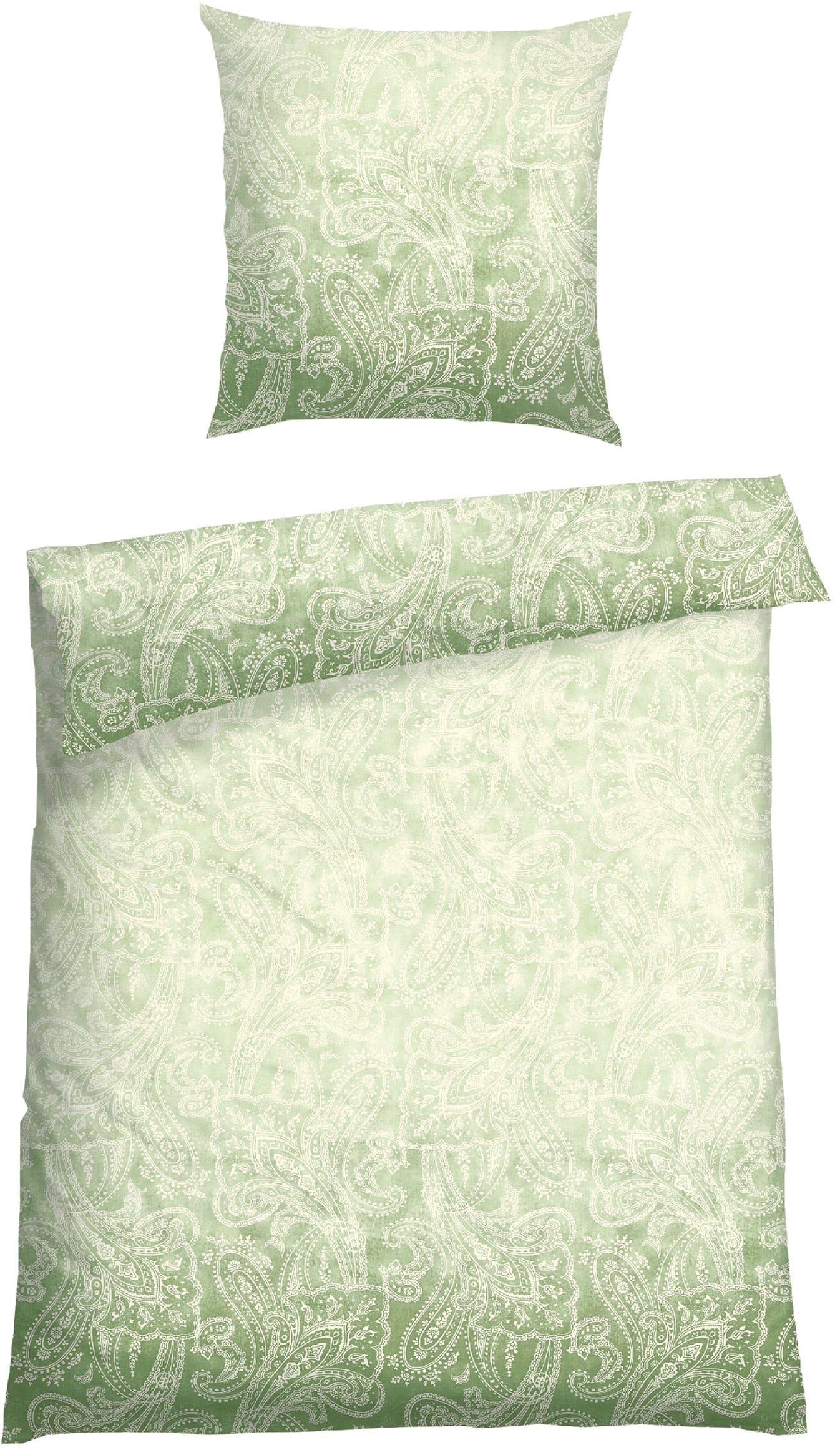 Bettwäsche »Claire aus weicher Baumwolle mit Paisleymuster«, (2 tlg.), MADE IN GREEN...