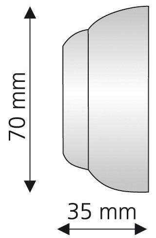 Liedeco Wandträger »Thüringen«, (1 St.), für Gardinenstangen Ø 28 mm