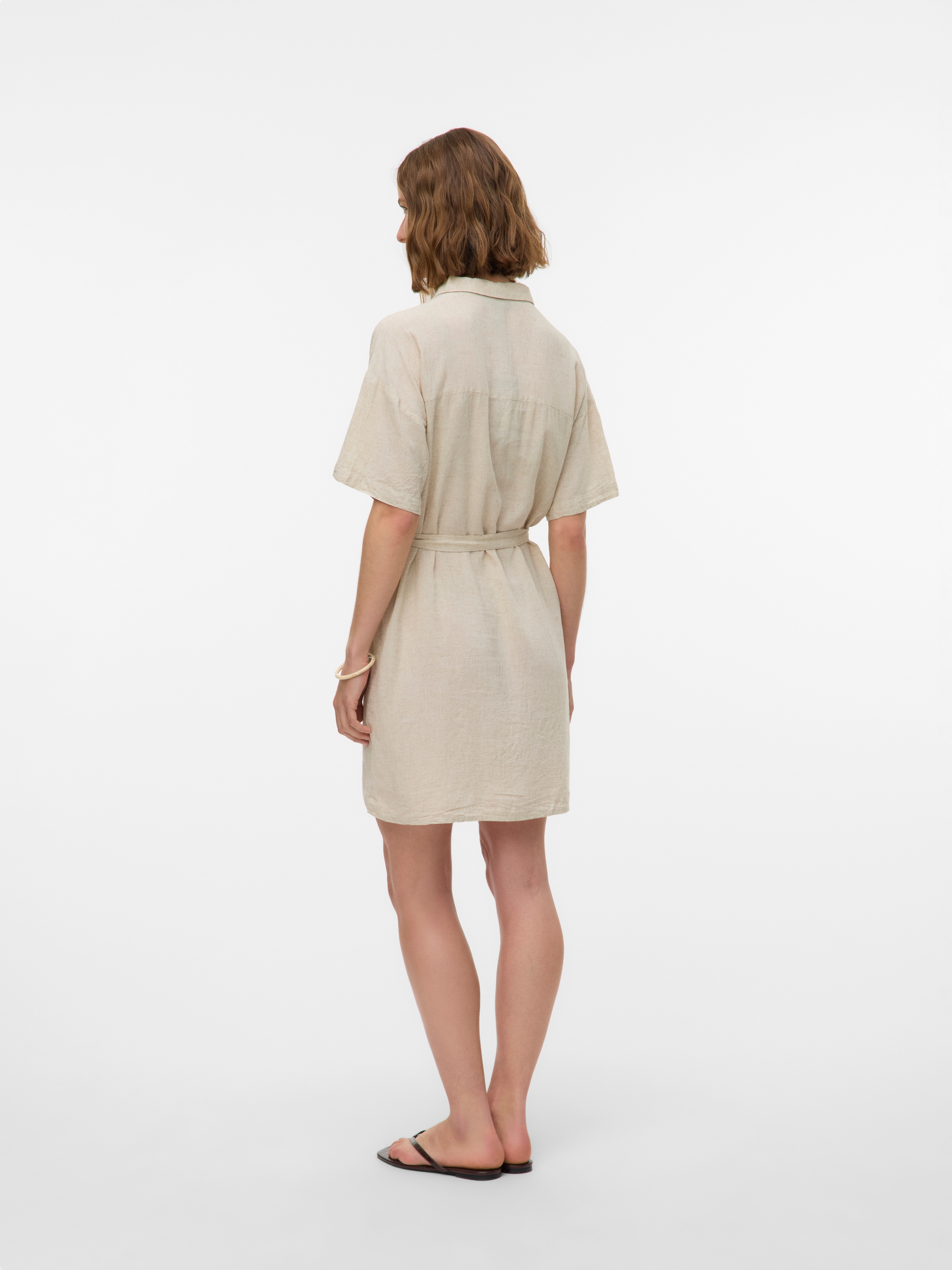 Vero Moda Blusenkleid »VMTHEA SS SHORT SHIRT DRESS WVN NOOS«
