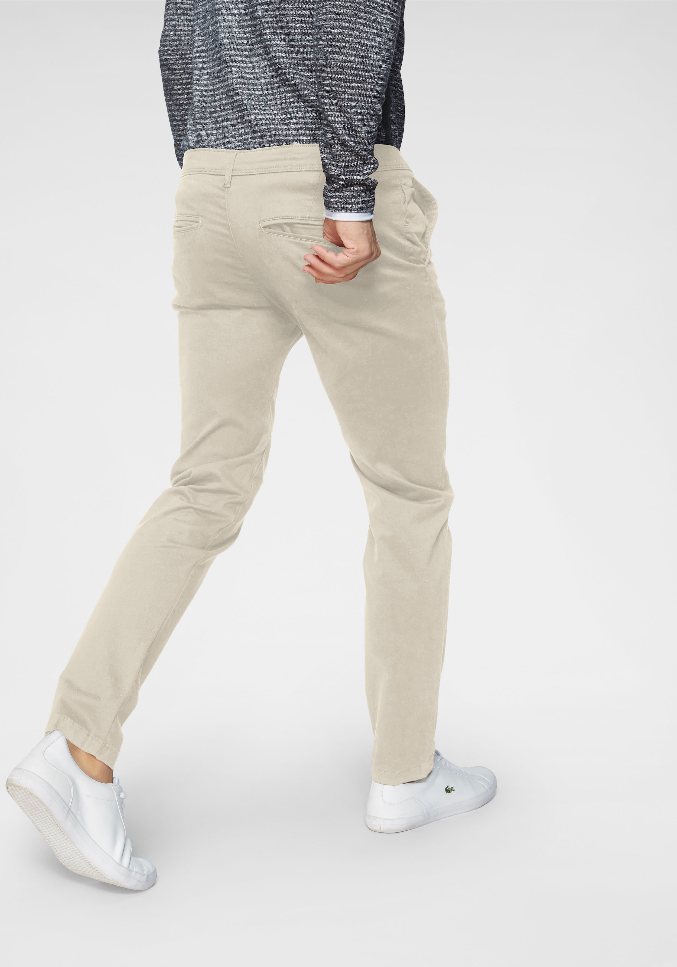 Jack & Jones Chinos »JPSTOLLIE JJDAVE CHINO«, Säume zum Umschlagen