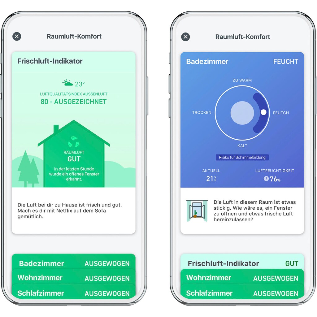 Tado Heizkörperthermostat »Starter Kit mit 2 Smarten Heizkörper-Thermostaten V3+«