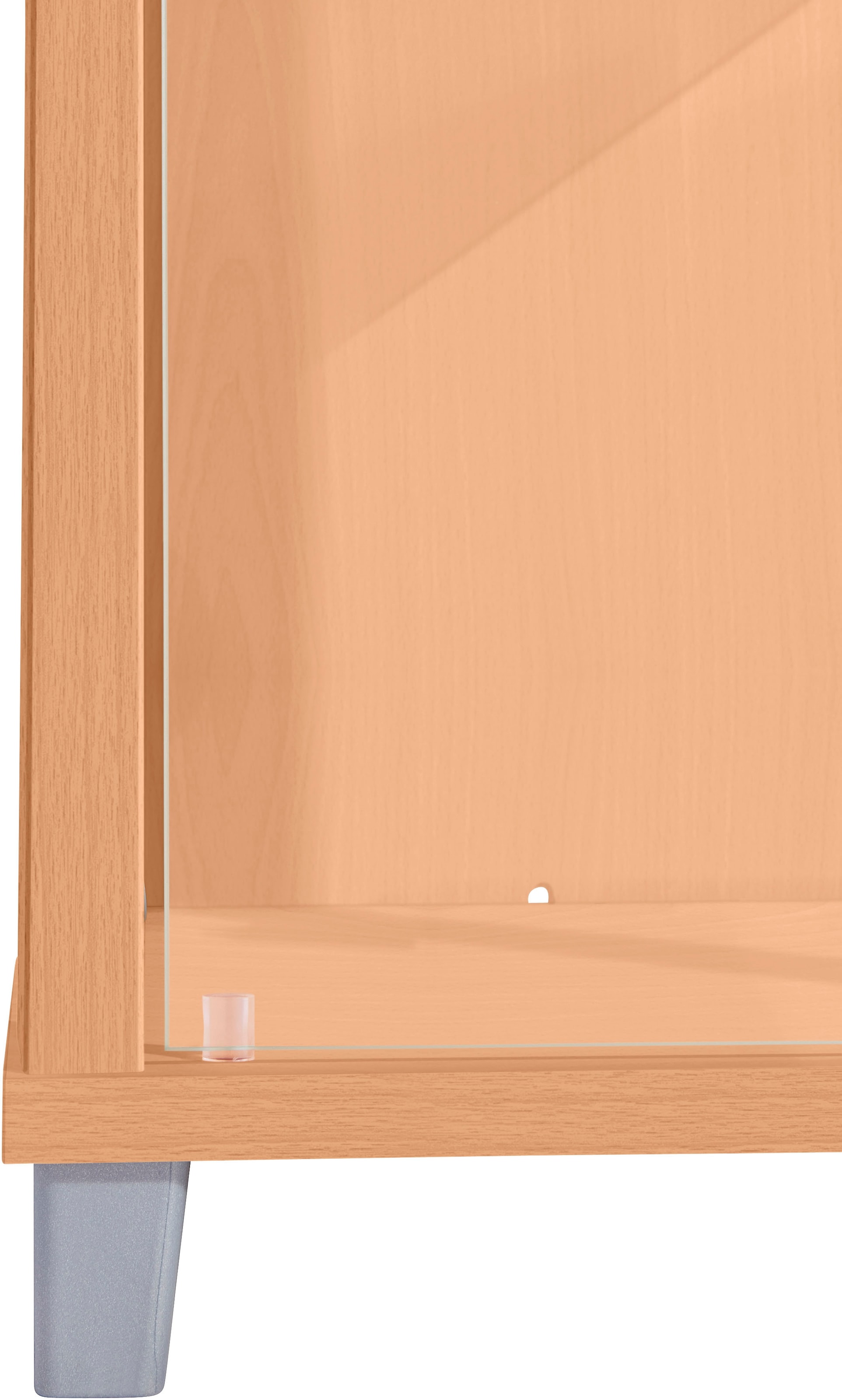 fif möbel Vitrine »OPTIMA Höhe ca. 172 cm« Standvitrine/Glasvitrine 1x Glastür,perfekt für Sammler,Sammlervitrine