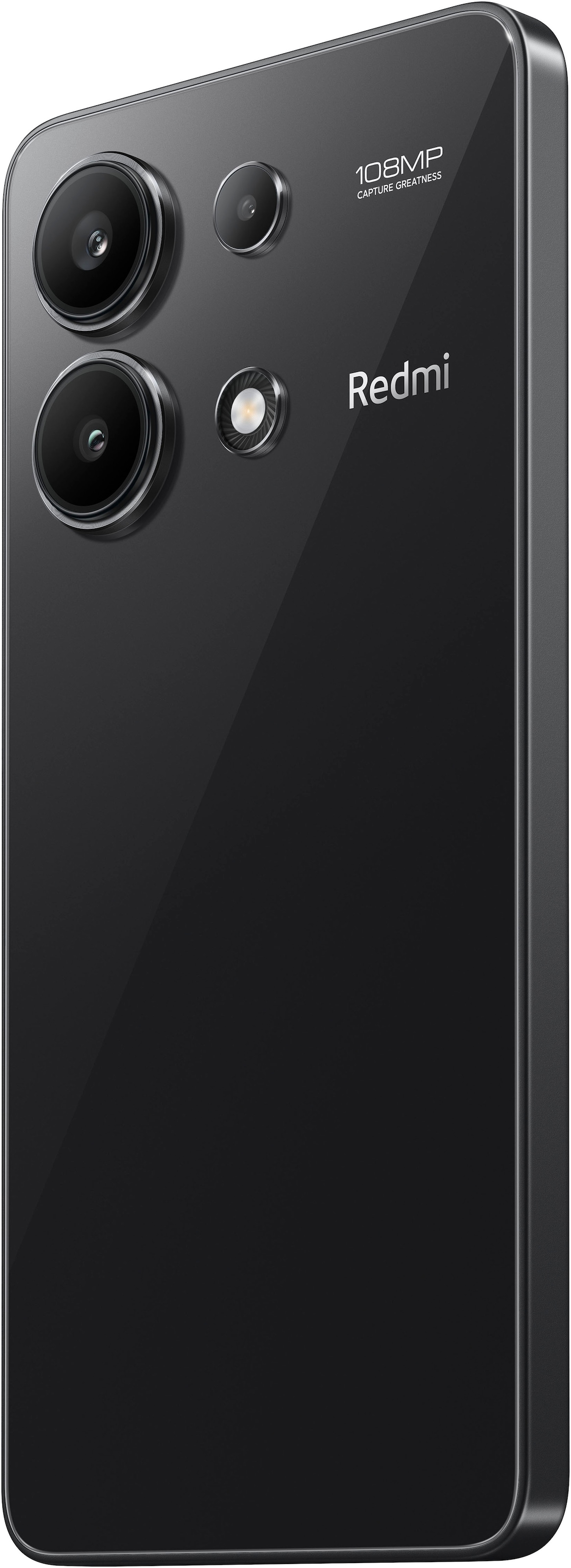 Xiaomi Smartphone »Redmi Note 13 8+128 GB«, Midnight Black, 16,94 cm/6,67 Zoll, 128 GB Speicherplatz, 108 MP Kamera