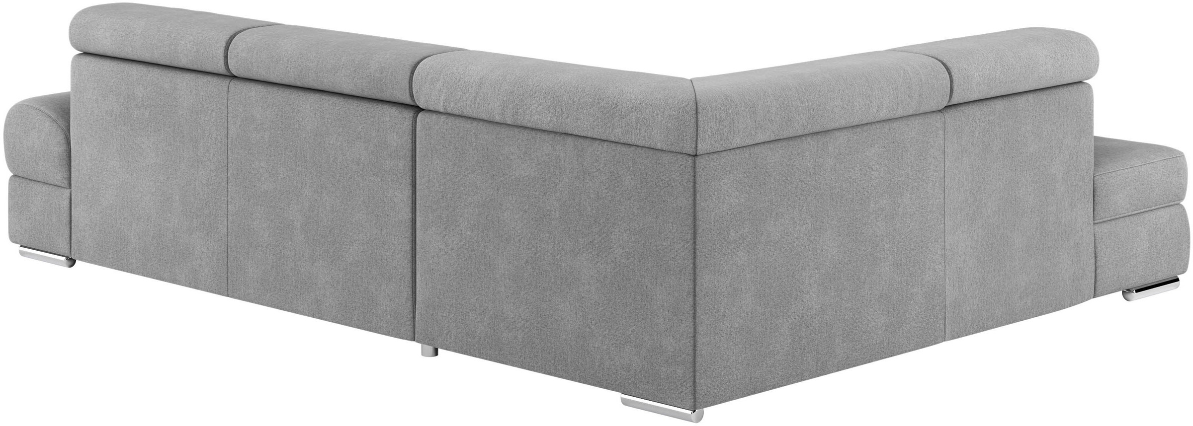 sit&more Ecksofa »Broadway L-Form«, mit verstellbaren Kopfteilen, wahlweise mit Bettfunktion