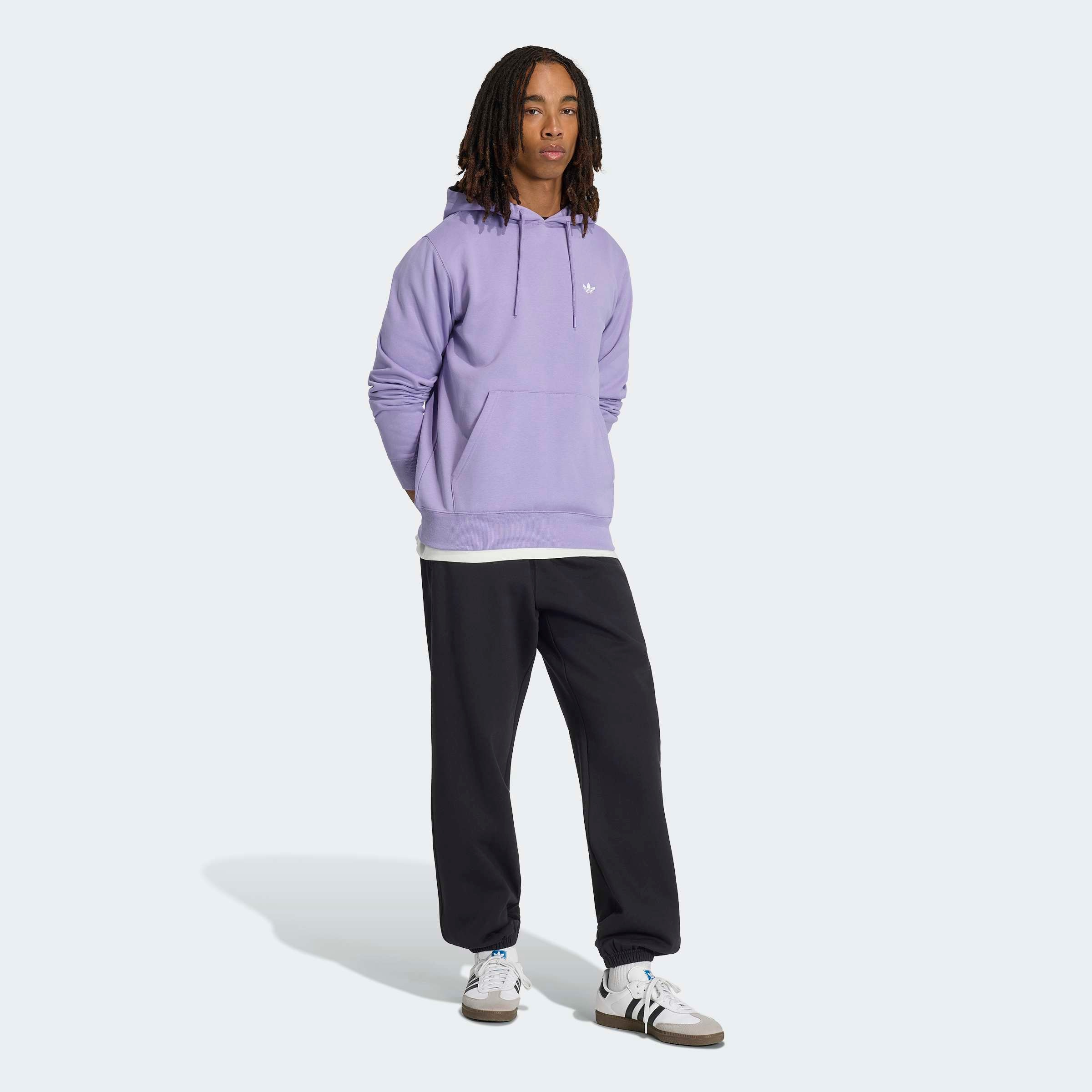 adidas Originals Sporthose »TREFOIL ESSENTIALS, LOCKER GESCHNITTEN, FLEECE«