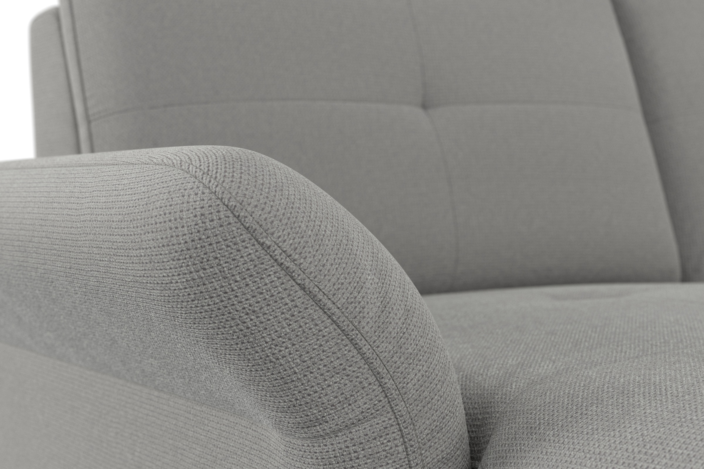 Places of Style Wohnlandschaft »Calando U-Form«, wahlweise mit Bettfunktion, Bettkasten und Armteilfunktion