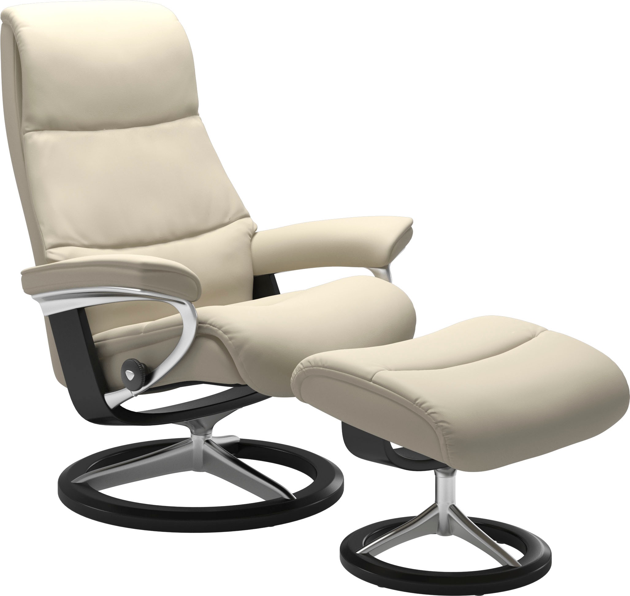 Stressless® Relaxsessel »View« mit Signature Base, Größe M,Gestell Schwarz