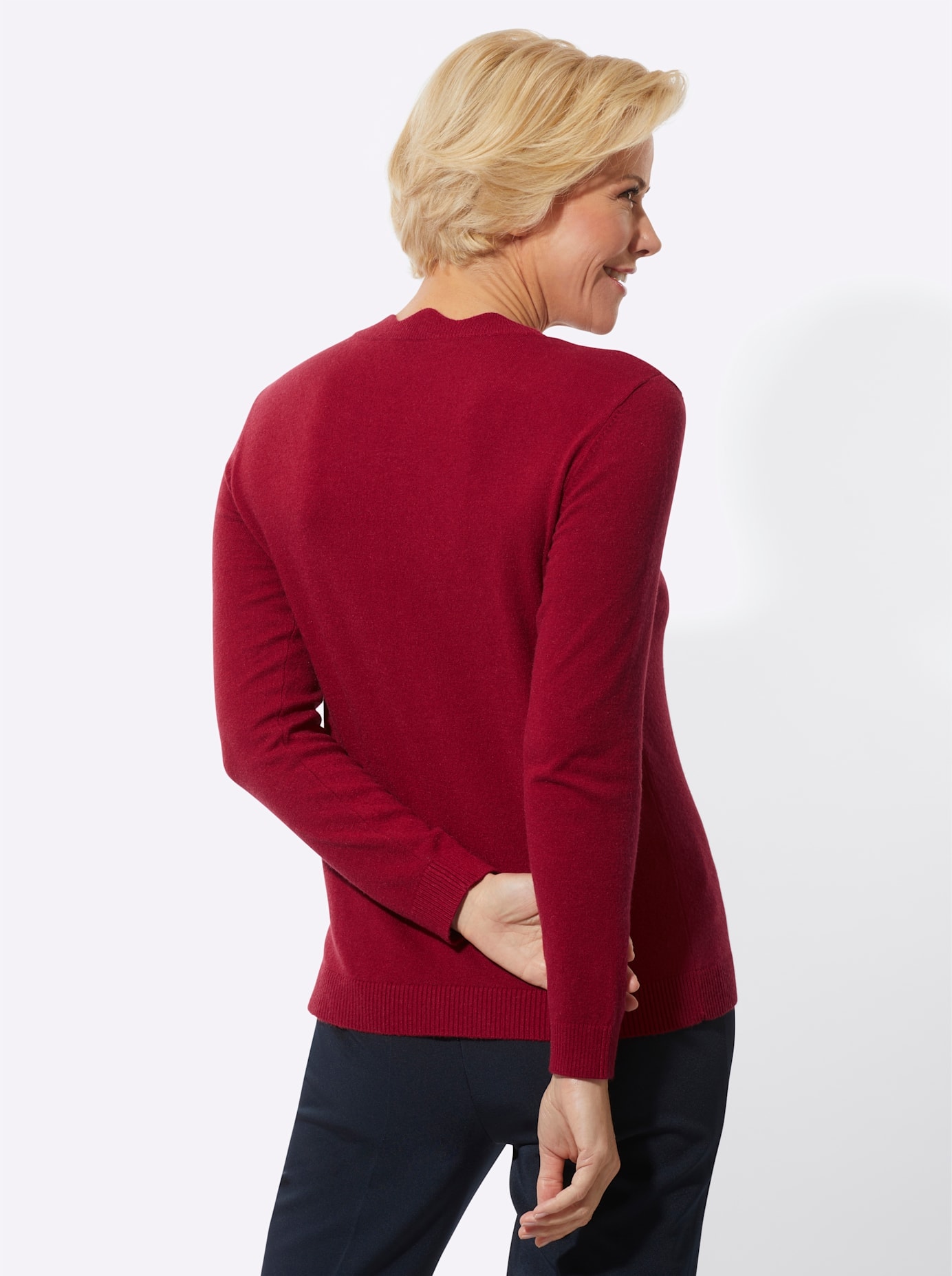 Classic Strickpullover »Langarm-Pullover«