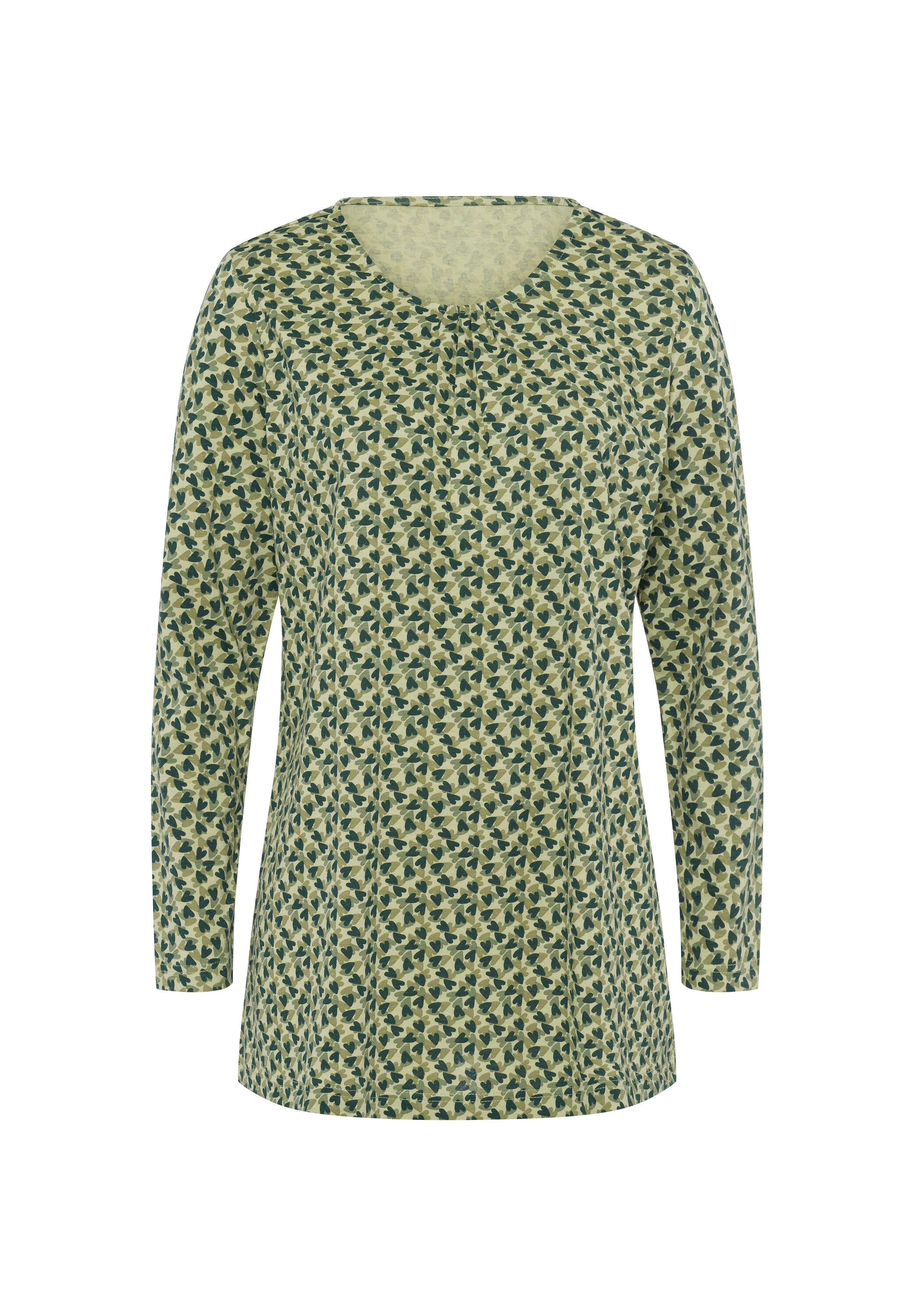 Sieh an! Longshirt »Longshirt Longshirt mit Herzchen-Print«