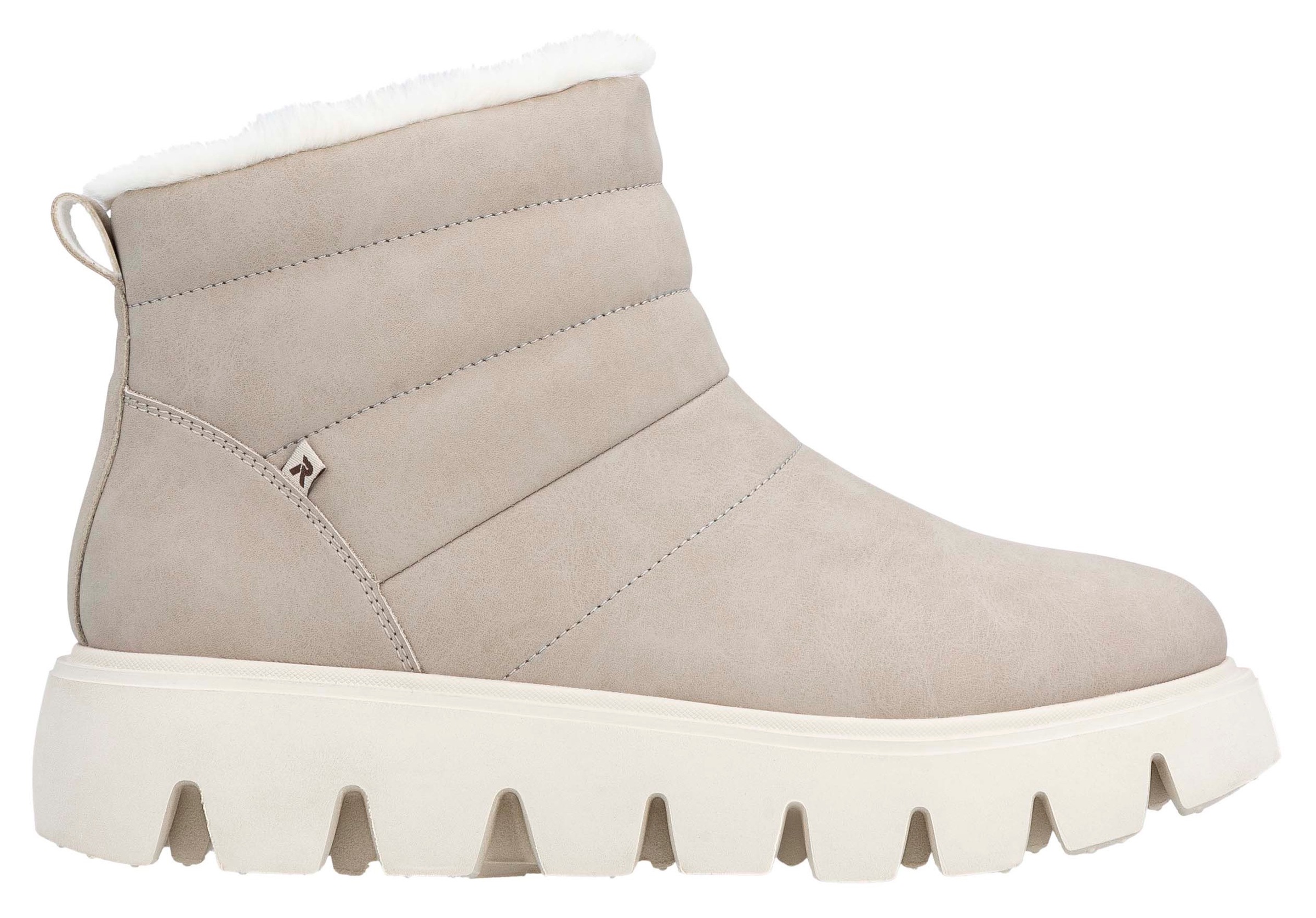 RIEKER Sport Winterboots  Schlupfboots, Stiefelette mit herausnehmbarer Soft-Einlage