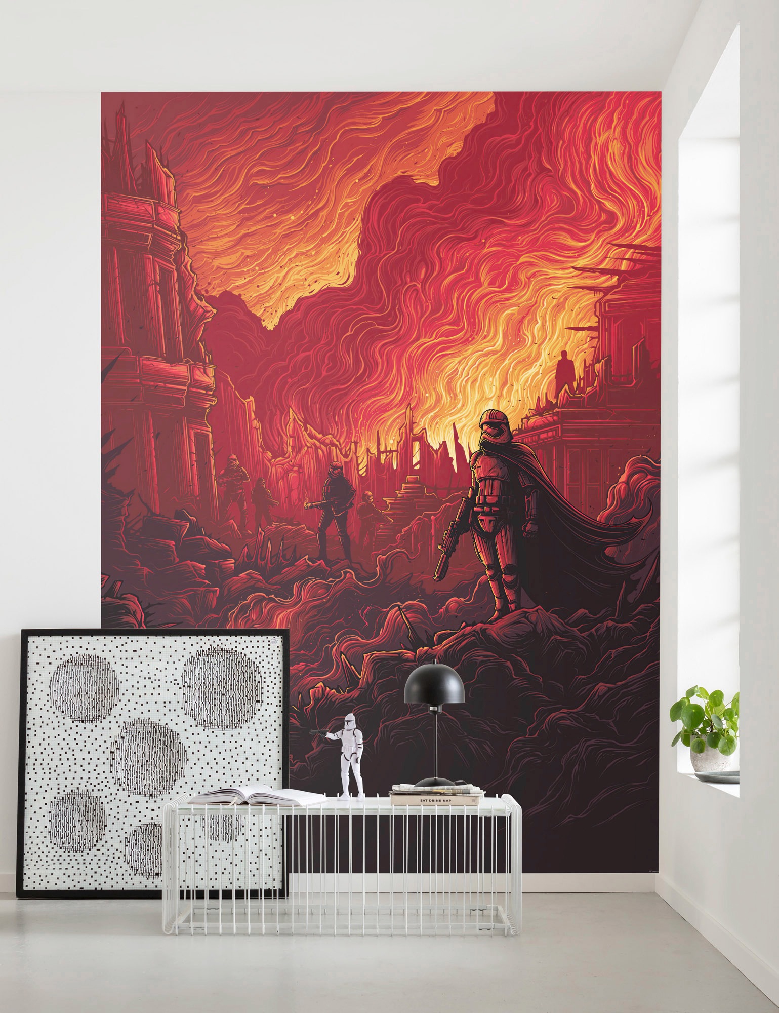 Komar Vliestapete »Digitaldruck Vlies - Star Wars First Order Purge - Größe 200 x 280 cm«, bedruckt, Kinderzimmer