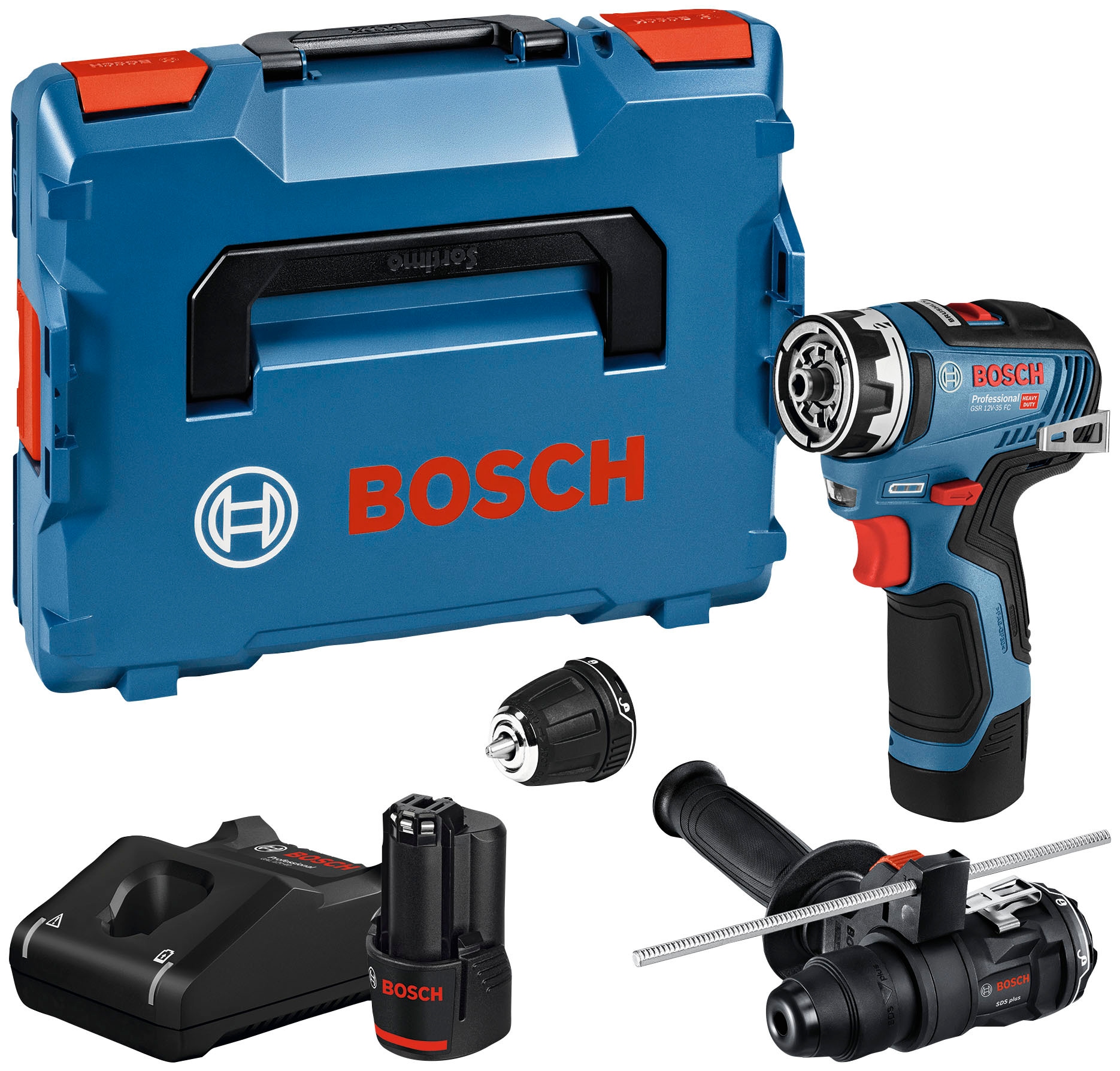 Bosch Professional Akku-Bohrschrauber »GSR 12V-35 FC«, (Set), inkl. 2 Akkus  und Ladegerät im OTTO Online Shop | Elektronik-Tool-Kit
