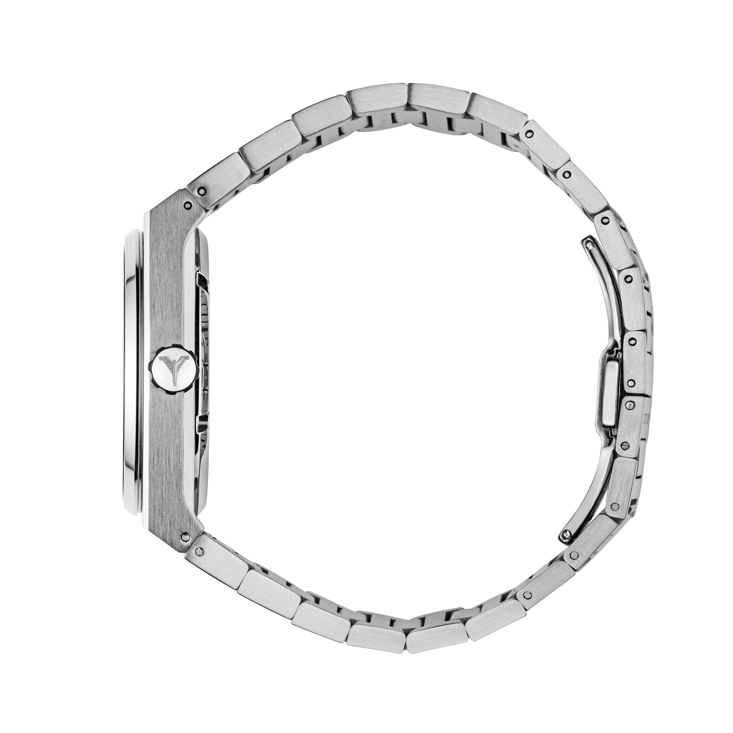 CARLO COLUCCI Quarzuhr Armbanduhr, Herrenuhr, Edelstahlarmband, analog