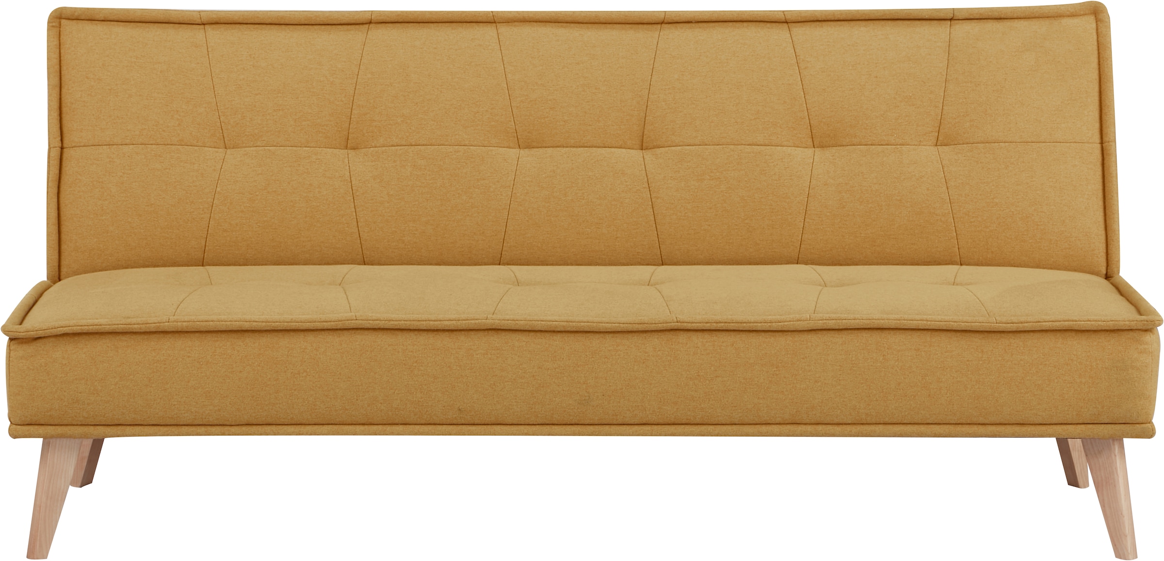 INOSIGN Schlafsofa »MENDOTA, 181 cm, 3-Sitzer mit Schlaffunktion,«, verstellbarer Rückenlehne, Klappmechanismus, Webstoff