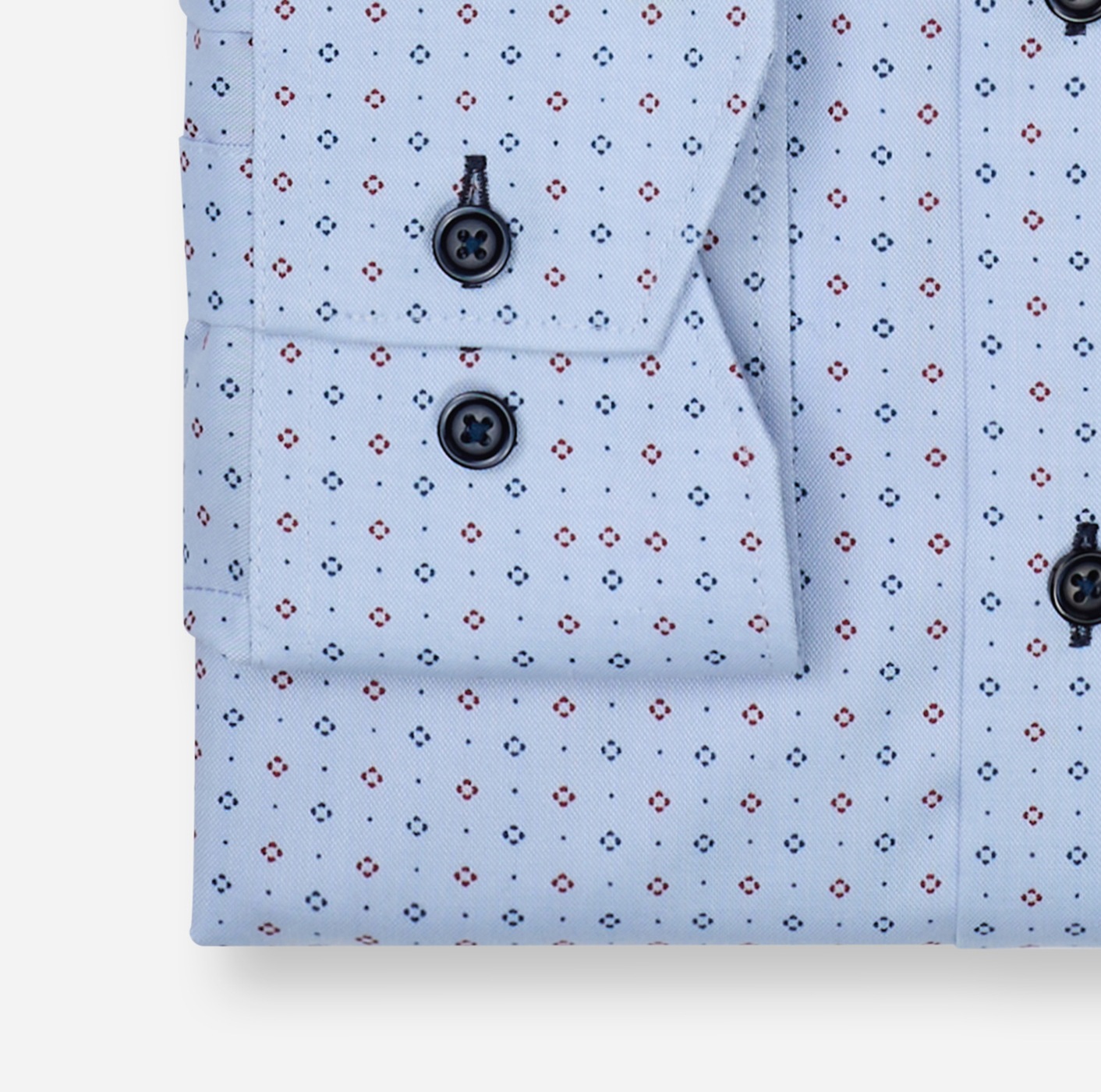 OLYMP Langarmhemd »Luxor« Businesshemd, comfort fit, Under-Button-down-Kragen