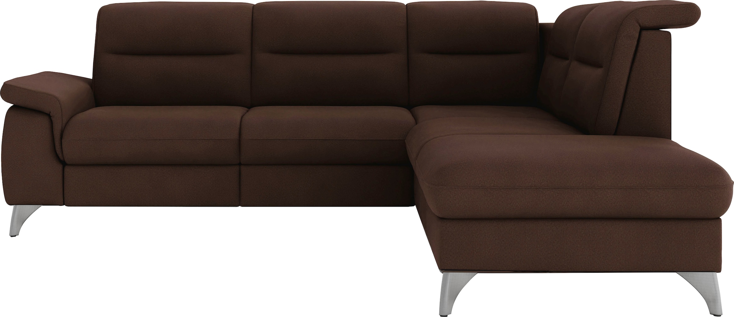 sit&more Ecksofa »Astoria L-Form« wahlweise mit motorischer Relaxfunktion