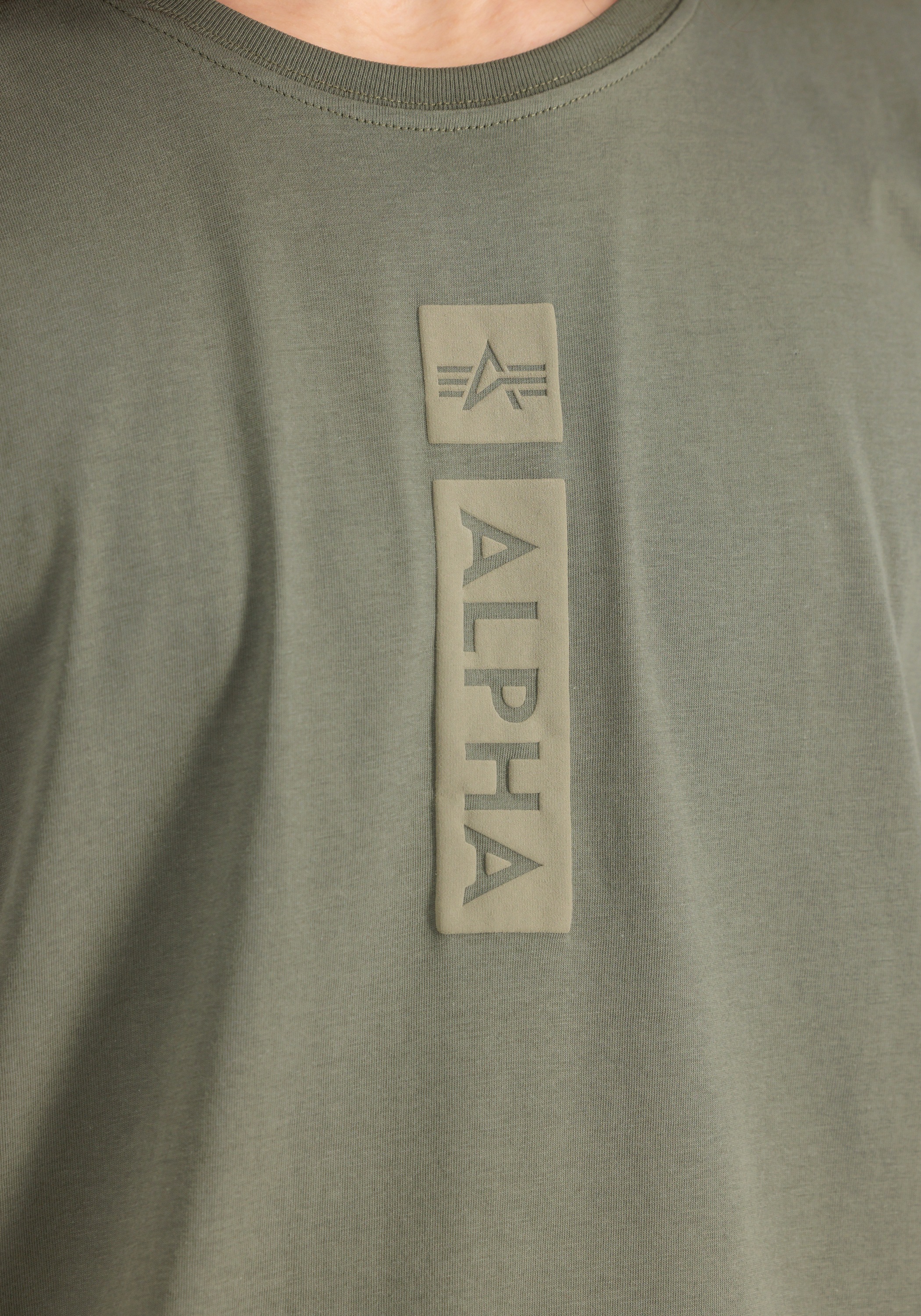 Alpha Industries T-Shirt »Alpha Puff Print T-Shirt«