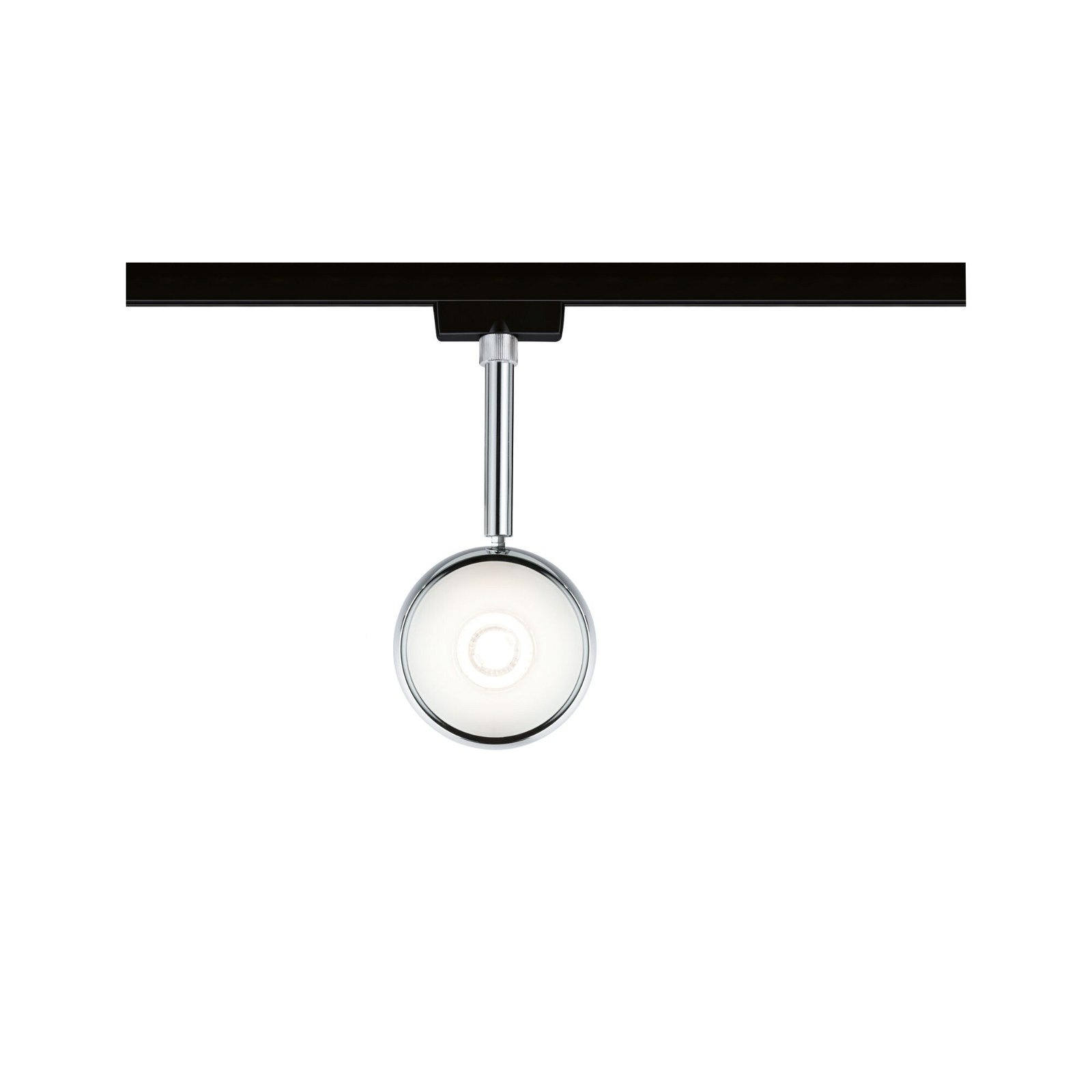 Paulmann Schienensystem-Leuchten »URail Schienenspot Capsule II 439lm 6,3W 2700K 230V Chrom matt, 6W«, dimmbar, Einzelspot