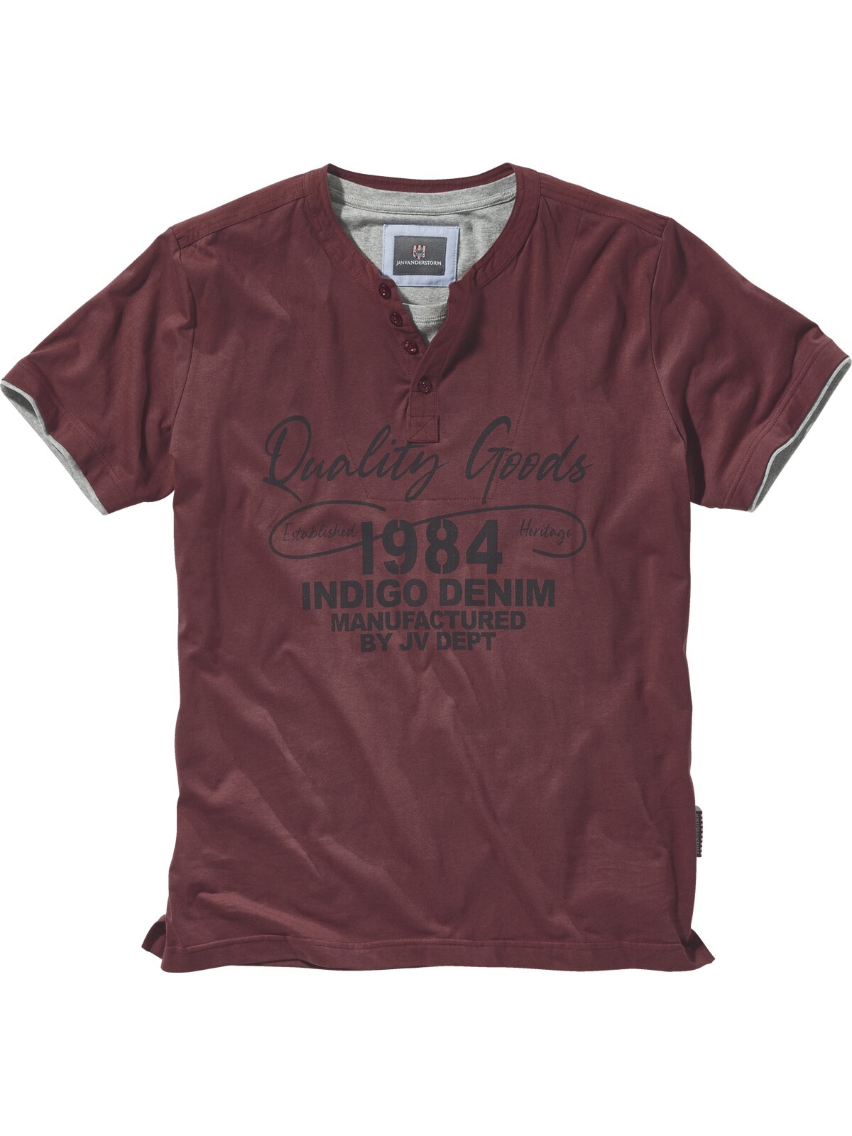 Jan Vanderstorm T-Shirt »T-Shirt NANTE«