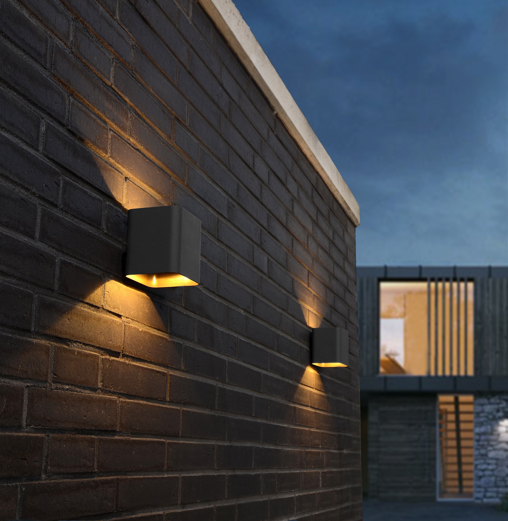 ECO-LIGHT Außen-Wandleuchte »DODD«, Leuchtmittel LED-Modul | LED fest integriert