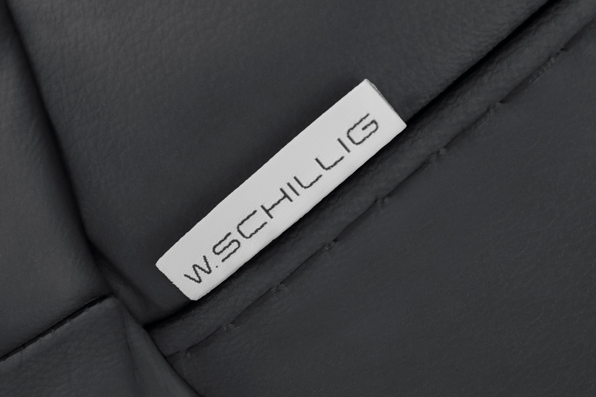 W.SCHILLIG 2,5-Sitzer »montanaa«, mit Metallfüßen in Chrom glänzend, Breite 212 cm
