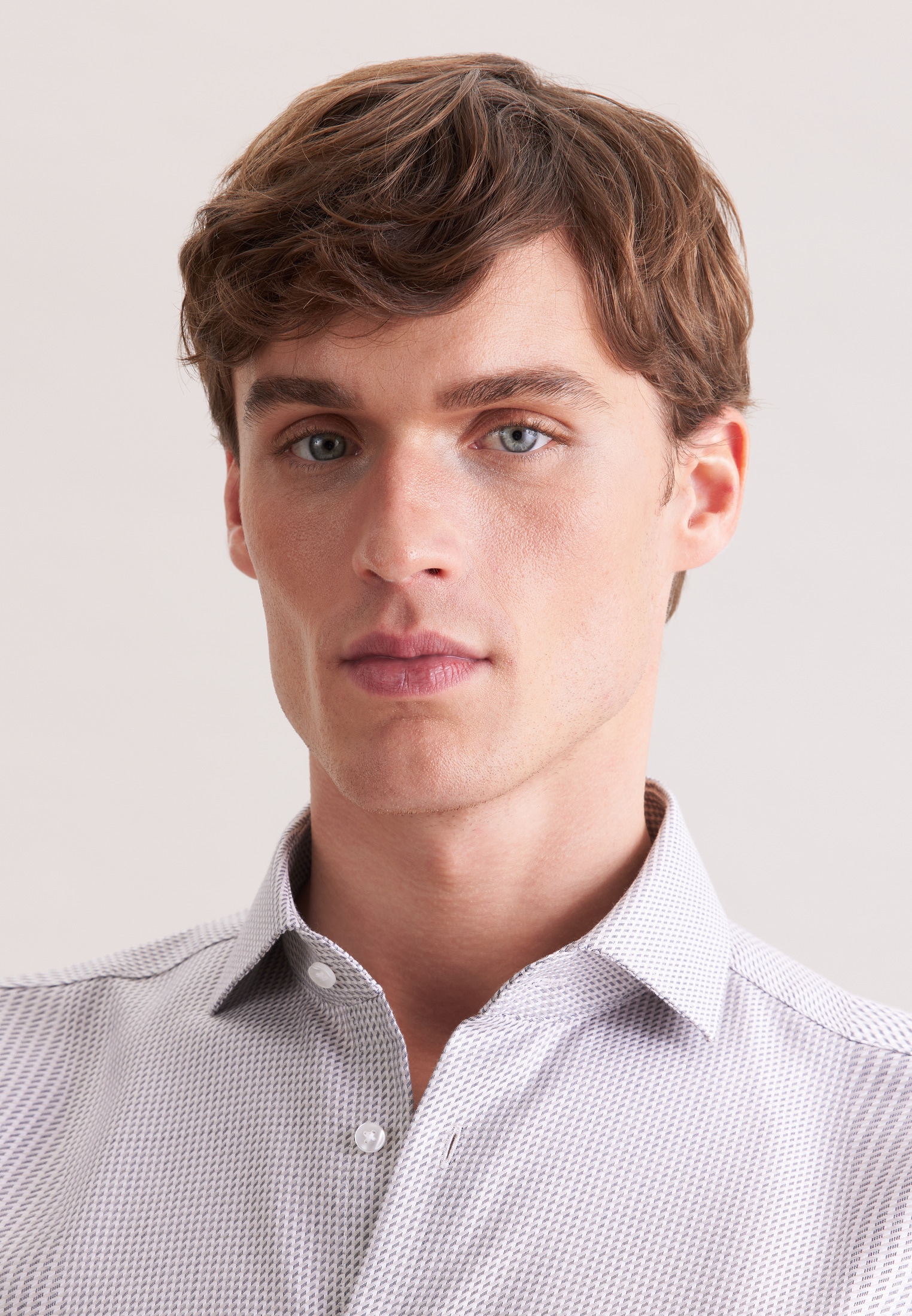 seidensticker Businesshemd »Schwarze Rose« Regular 1/1 Kentkragen Struktur