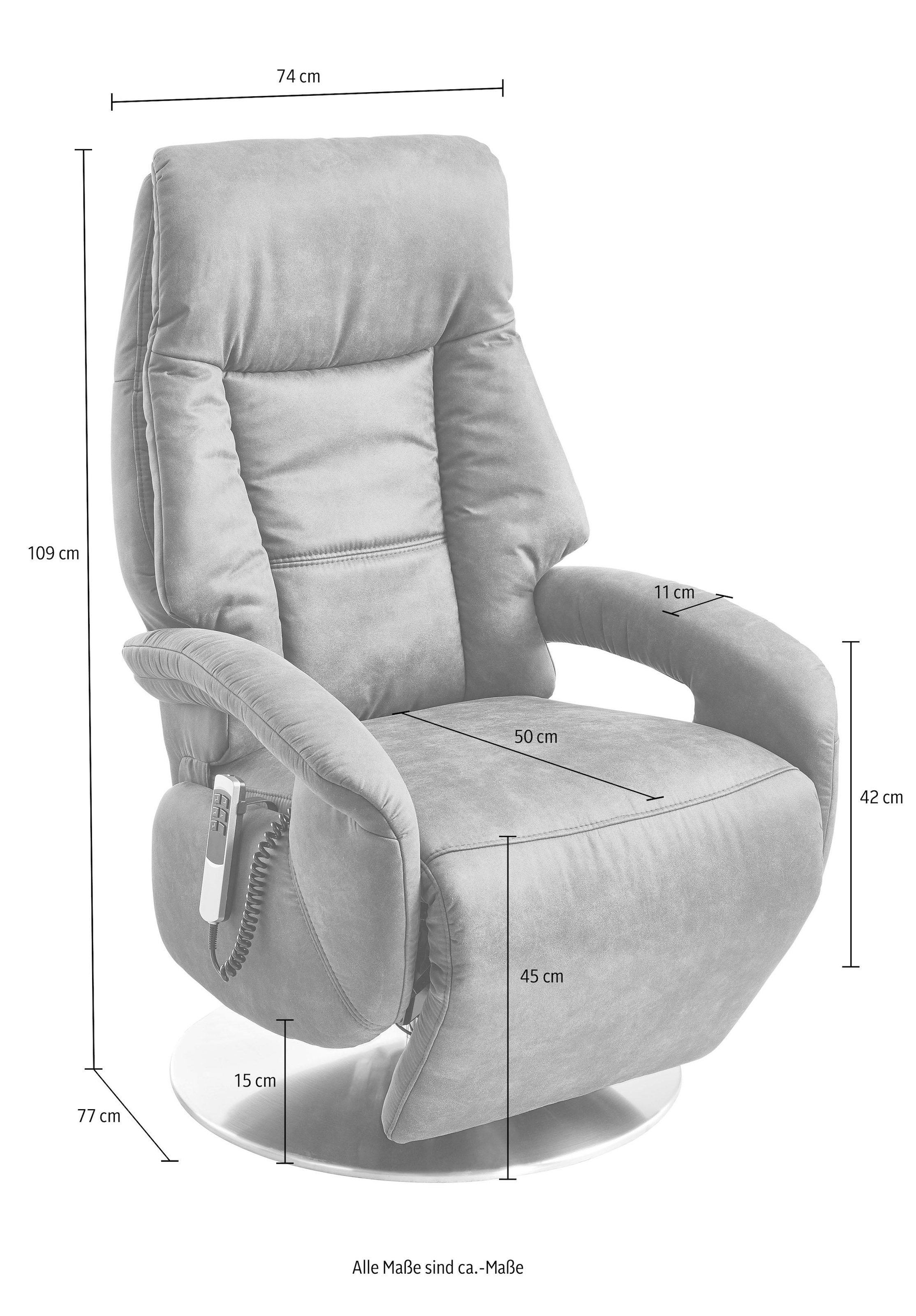 sit&more TV-Sessel »Enjoy« in Größe S, wahlweise mit Motor und Aufstehhilfe