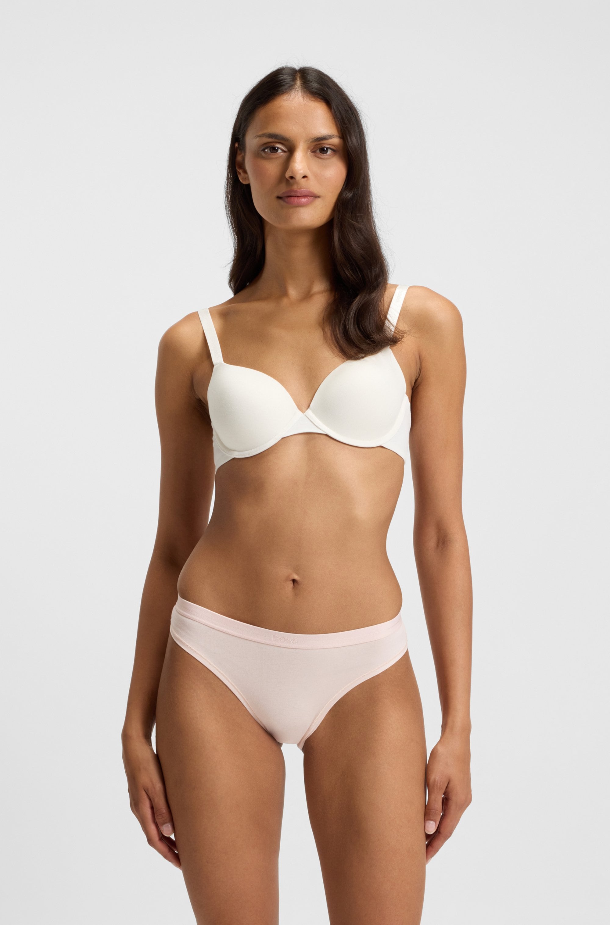 BOSS Slip »3P BRIEF« Packung, 3er, 3 Stk. mit elastischen Logobund