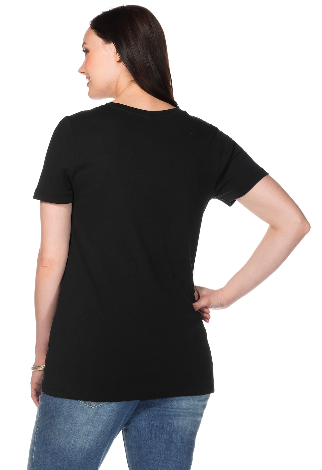 Sheego T-Shirt »T-Shirt«, (1 tlg.)