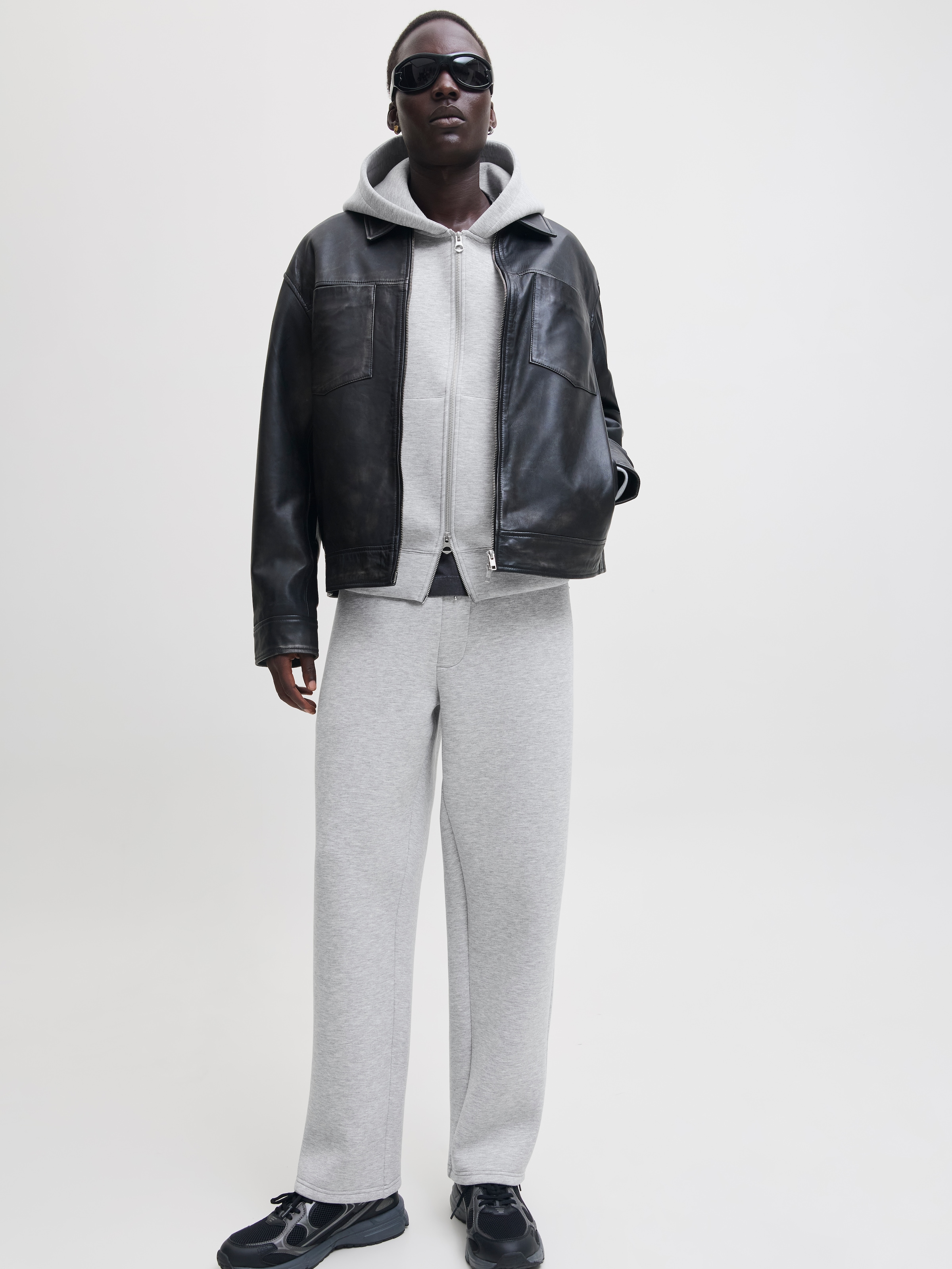 Jack & Jones Sweathose »JPSTBILL LEGACY SCUBA UNC SWT PANTS NOOS«  Materialmix, locker geschnitten