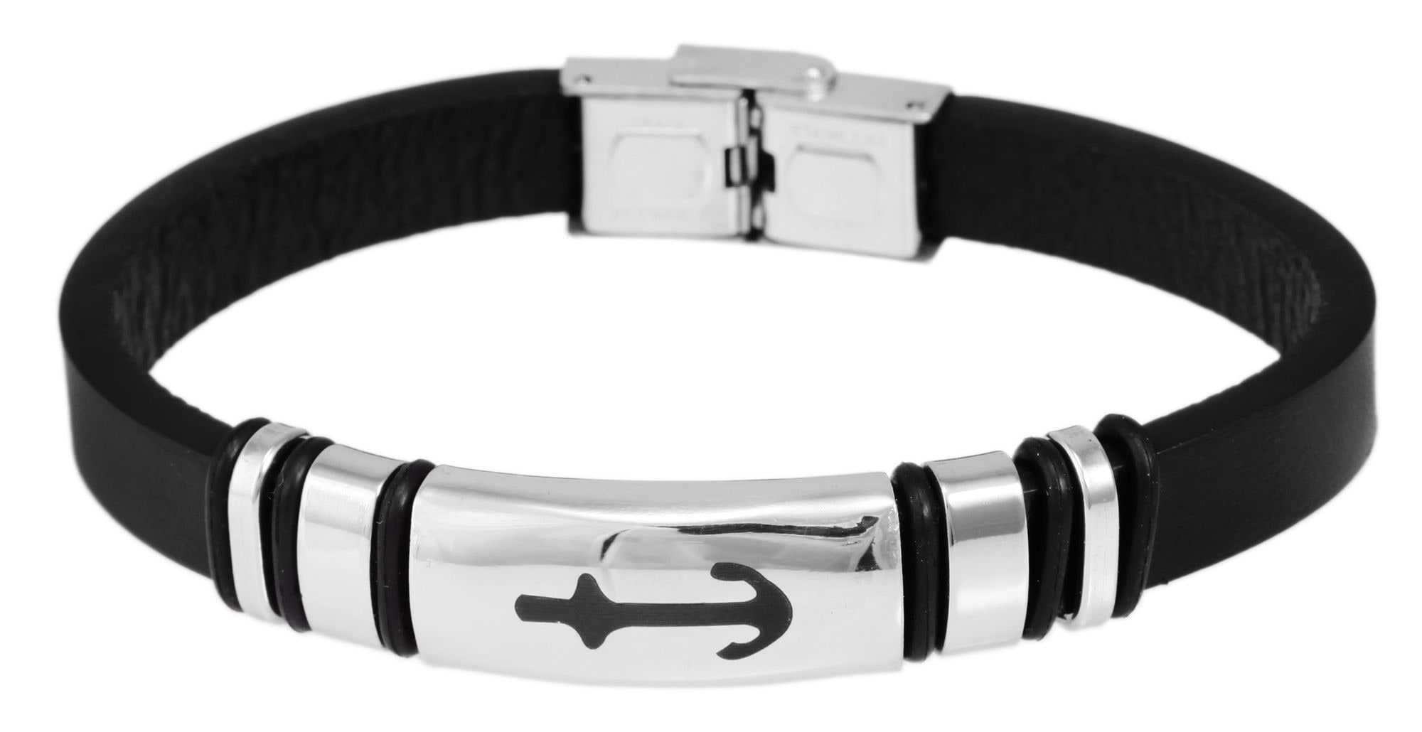 Adelia´s Armband »Unisex Armband aus Leder 21 cm«