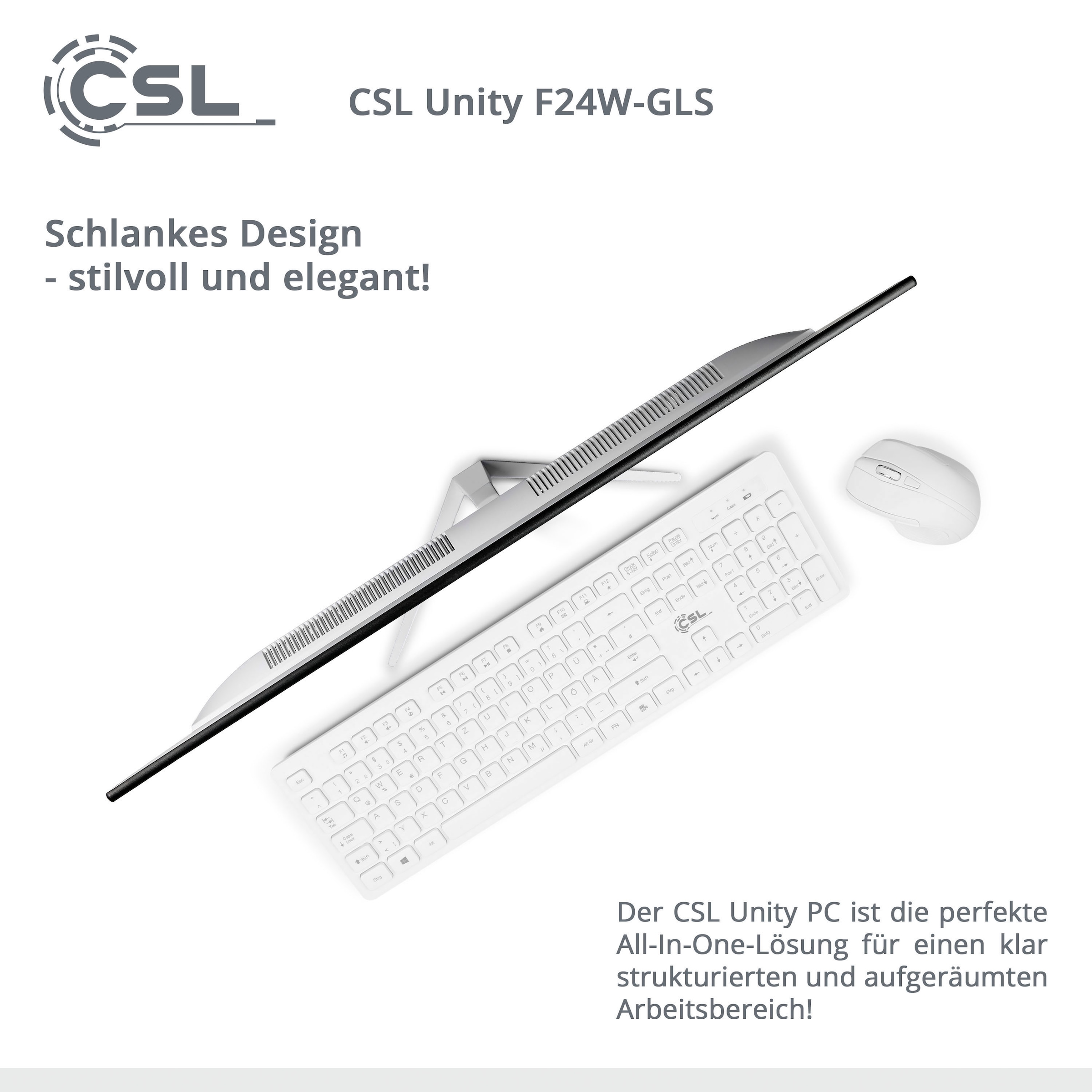 CSL All-in-One PC »Unity jetzt F24-GLS bei OTTO Windows Home« 10 mit