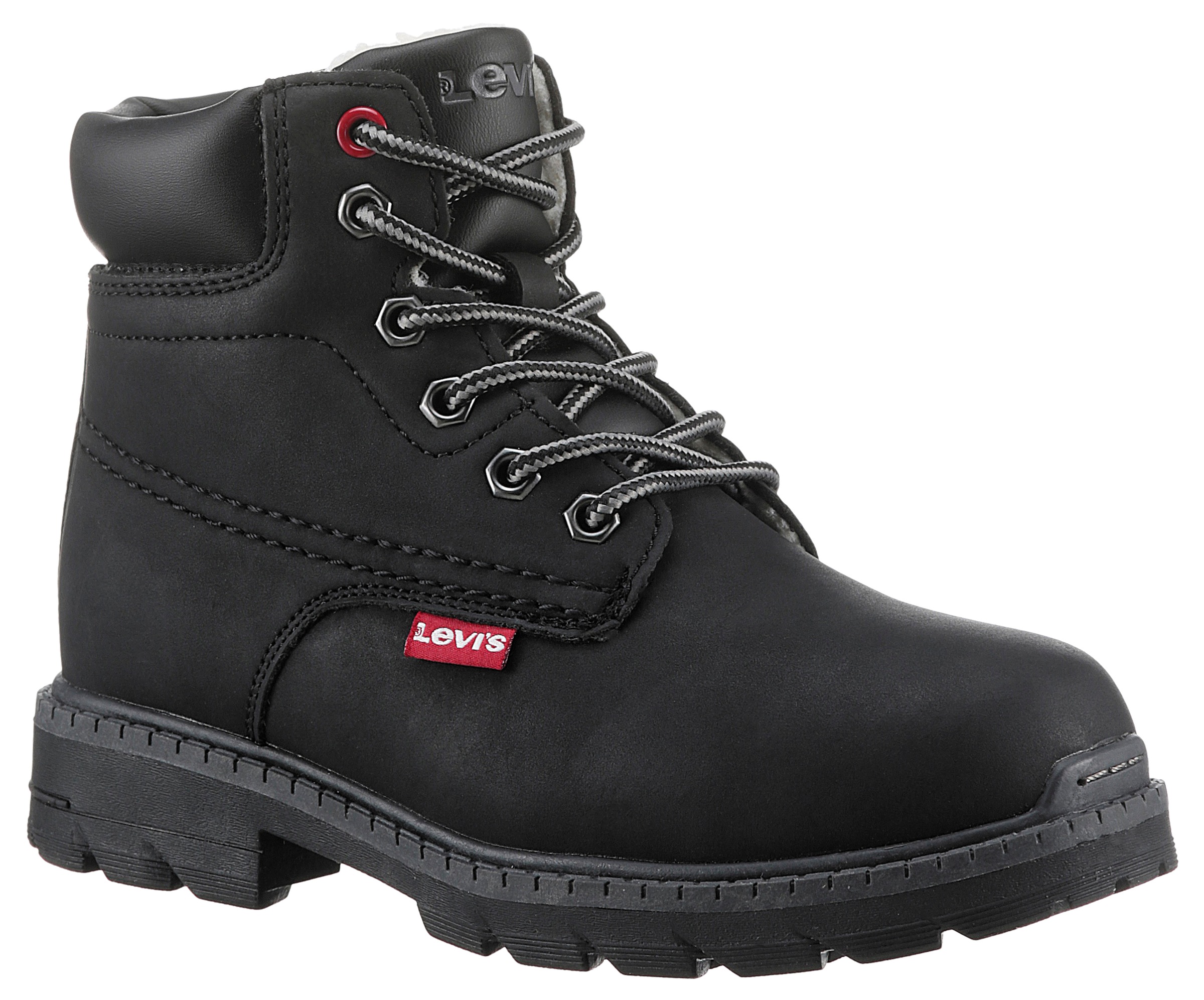 Levi's® Kids Winterboots »LEVIS® NEW FORREST FUR«, Schnürboots, Outdoorschuh mit praktischem Innenreißverschluss