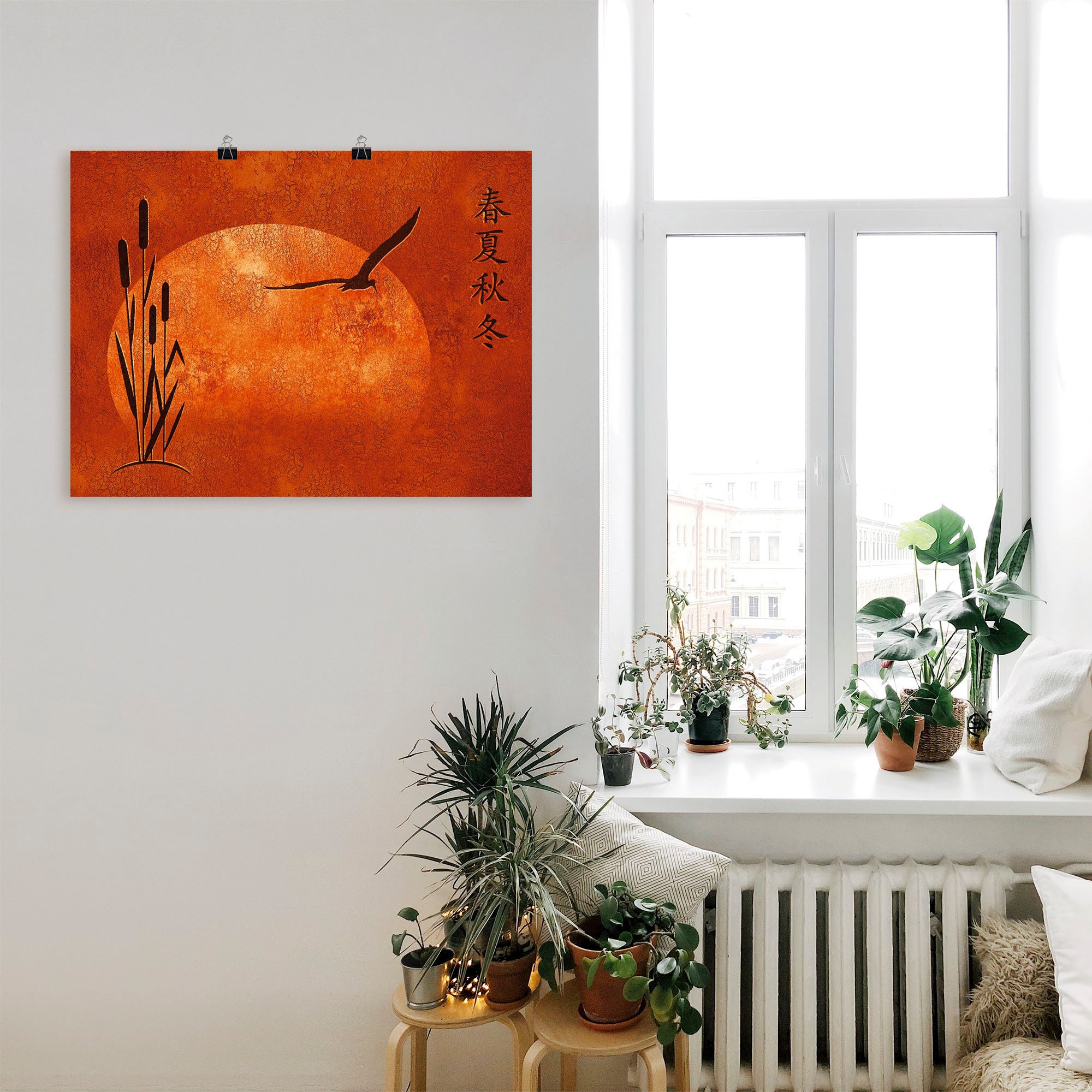 Artland Wandbild »Asiatische Jahreszeiten«, Zen, (1 St.), als Poster, Wandaufkleber in verschied. Größen