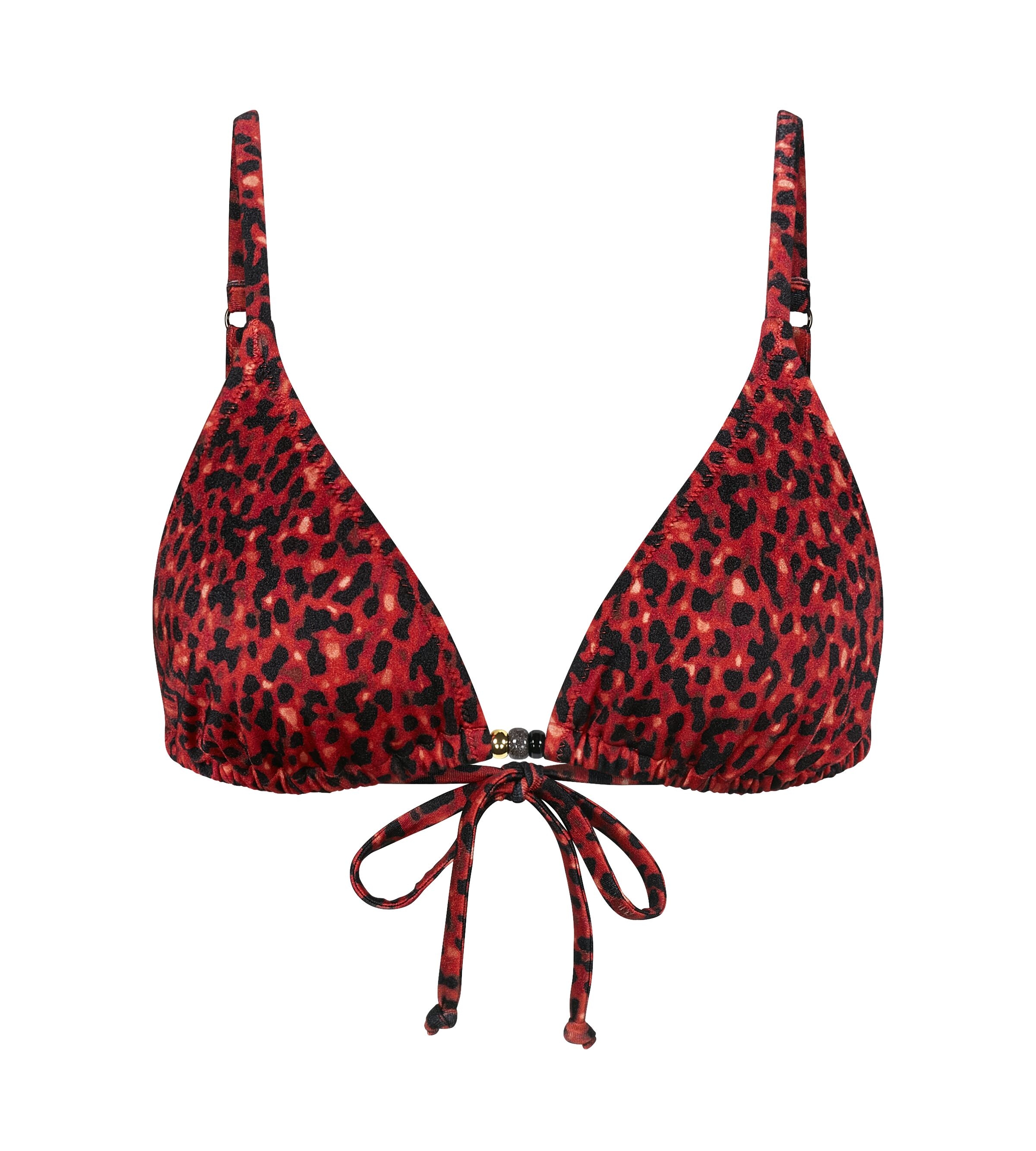 Triumph Triangel-Bikini-Top »Midnight Swim N« weich und glänzend