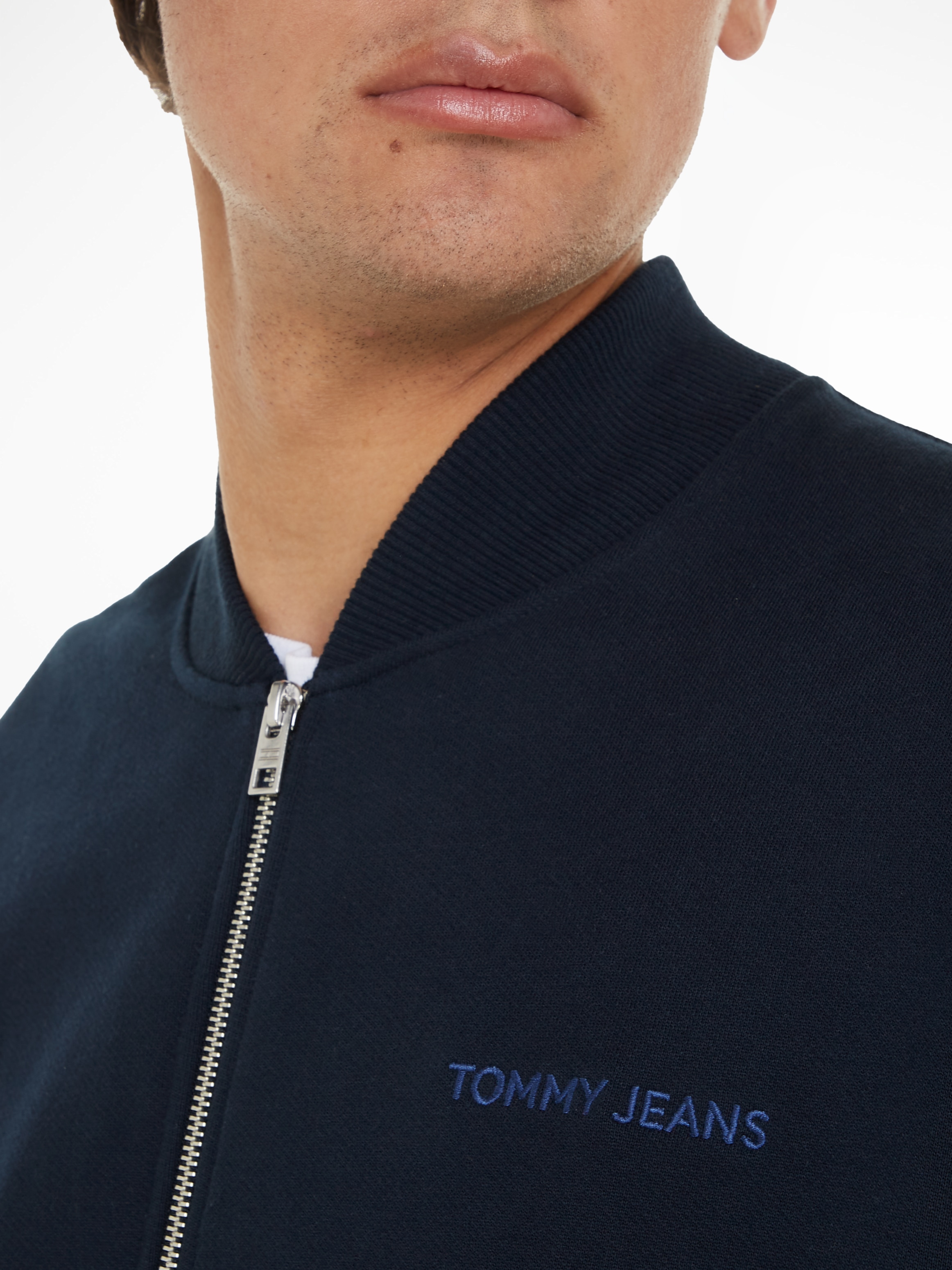 Tommy Jeans Sweater »TJM BOXY N CLSCS BOMBER EXT«, mit Reißverschluss