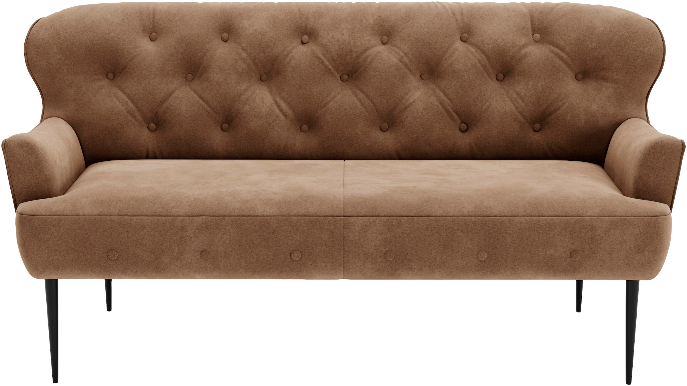 PLACES OF STYLE 2,5-Sitzer »Amber« mit Knopfheftung,in verschieden Stoffarten