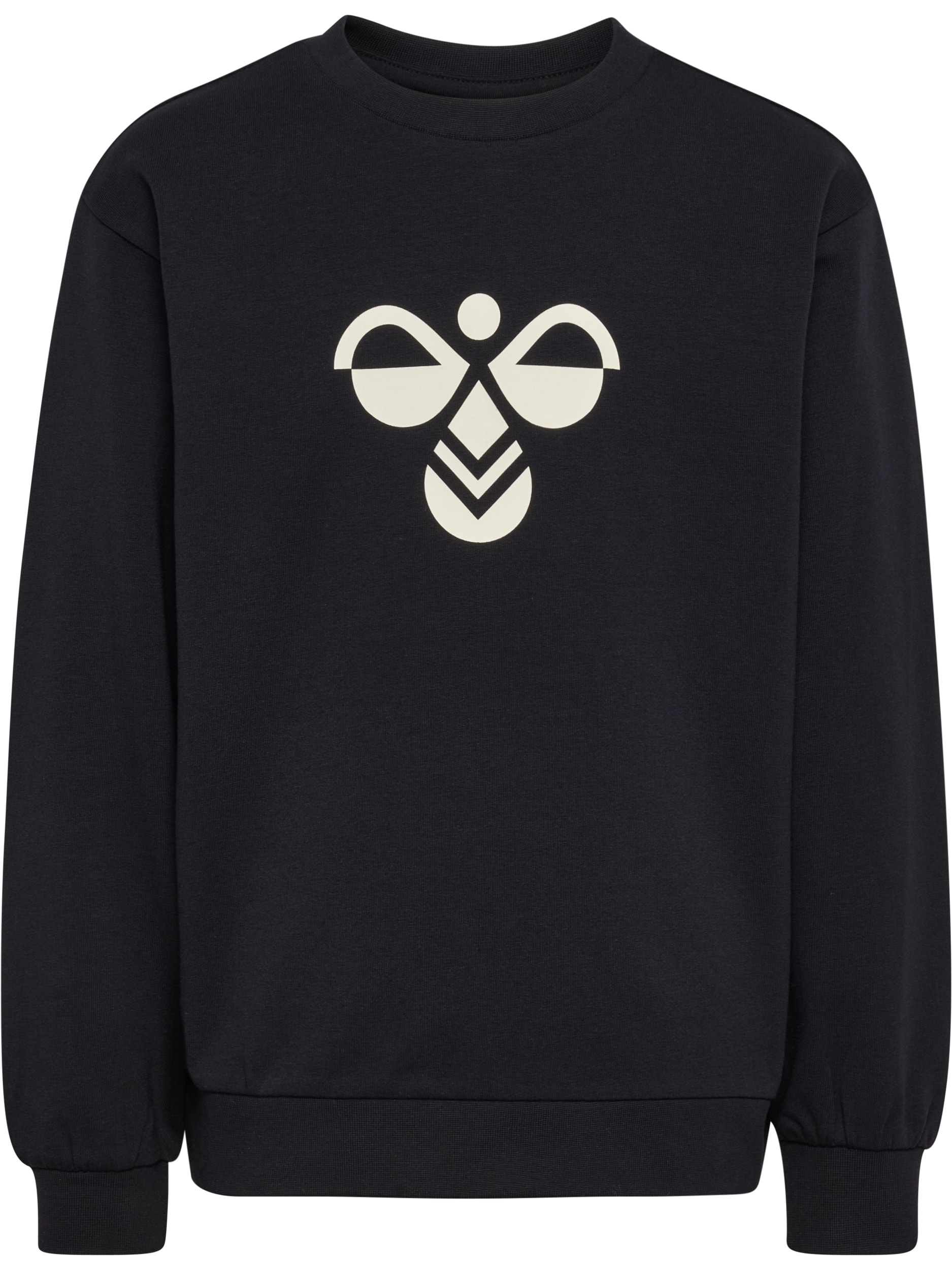 hummel Sweatshirt »HMLJR REG TUKAS SWEATSHIRT«, sportlicher Stil, mit Logo-Druck und seitlichen Winkeln
