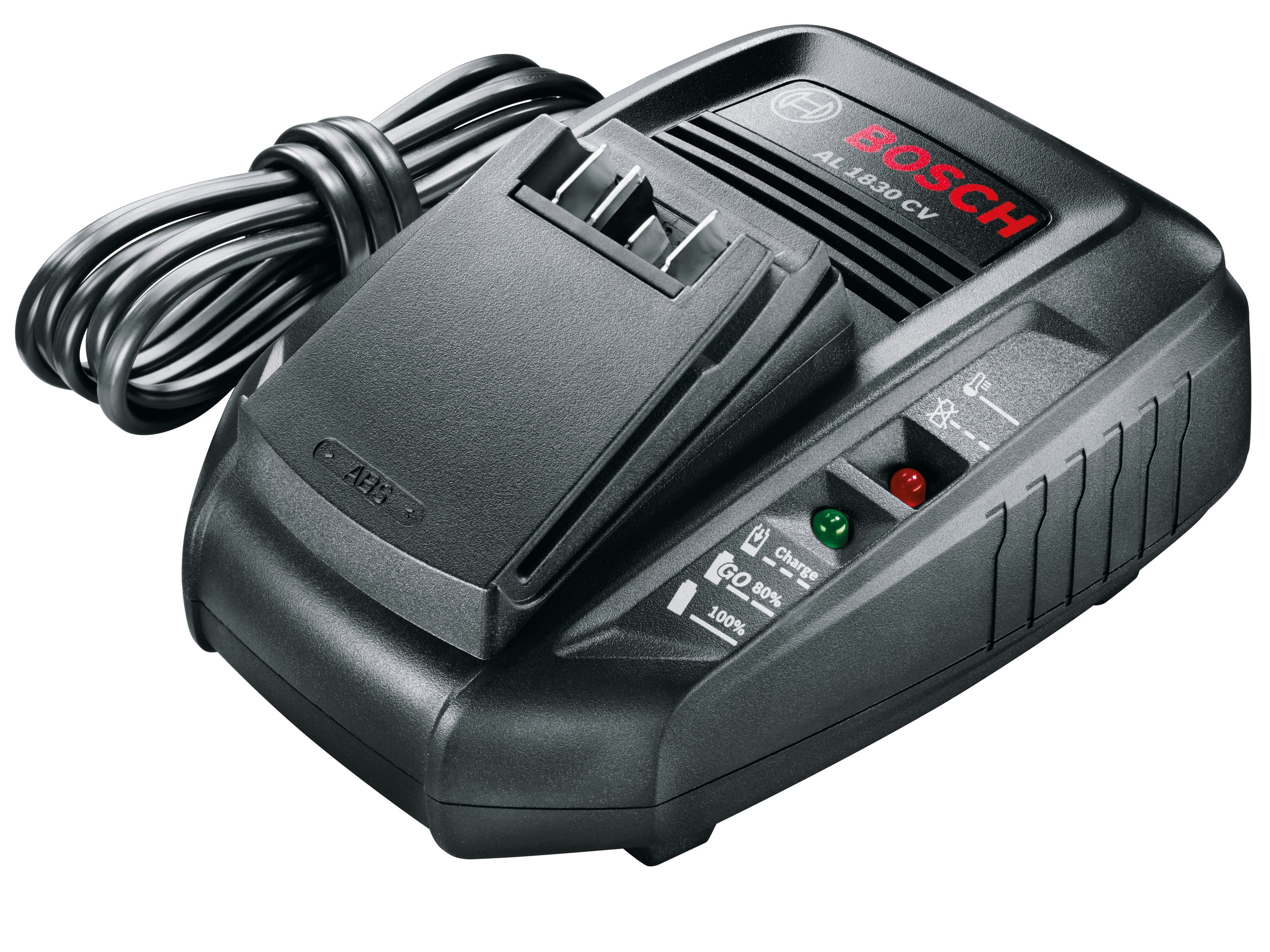 Bosch Home & Garden Batterie-Ladegerät »»AL1830 CV««, Laden aller POWER FOR ALL-Akkus mit 14,4 V oder 18 V
