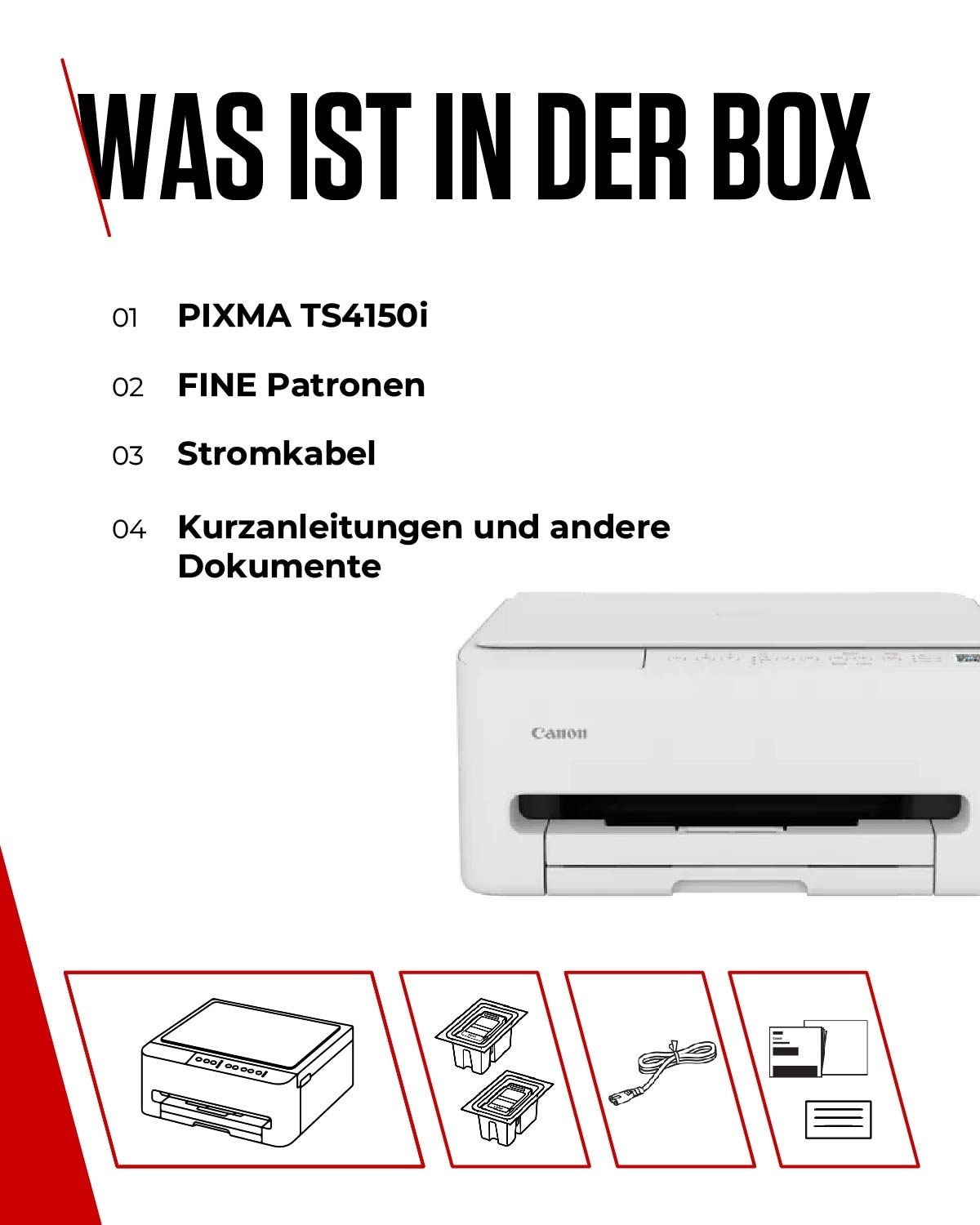 Canon Multifunktionsdrucker »PIXMA TS4150i«