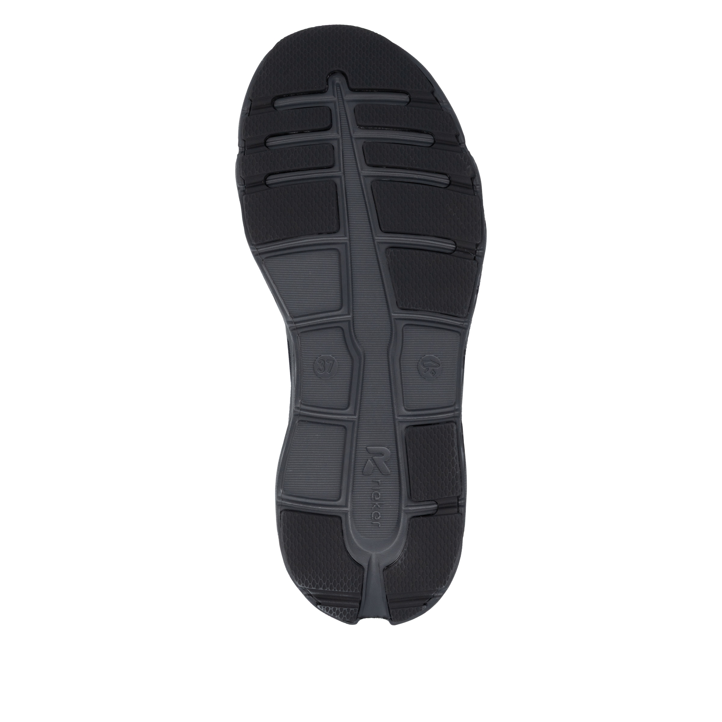 RIEKER Sport Slip-On Sneaker  Schlupfschuh, Freizeitsneaker, Halbschuh mit softem Schaftrand