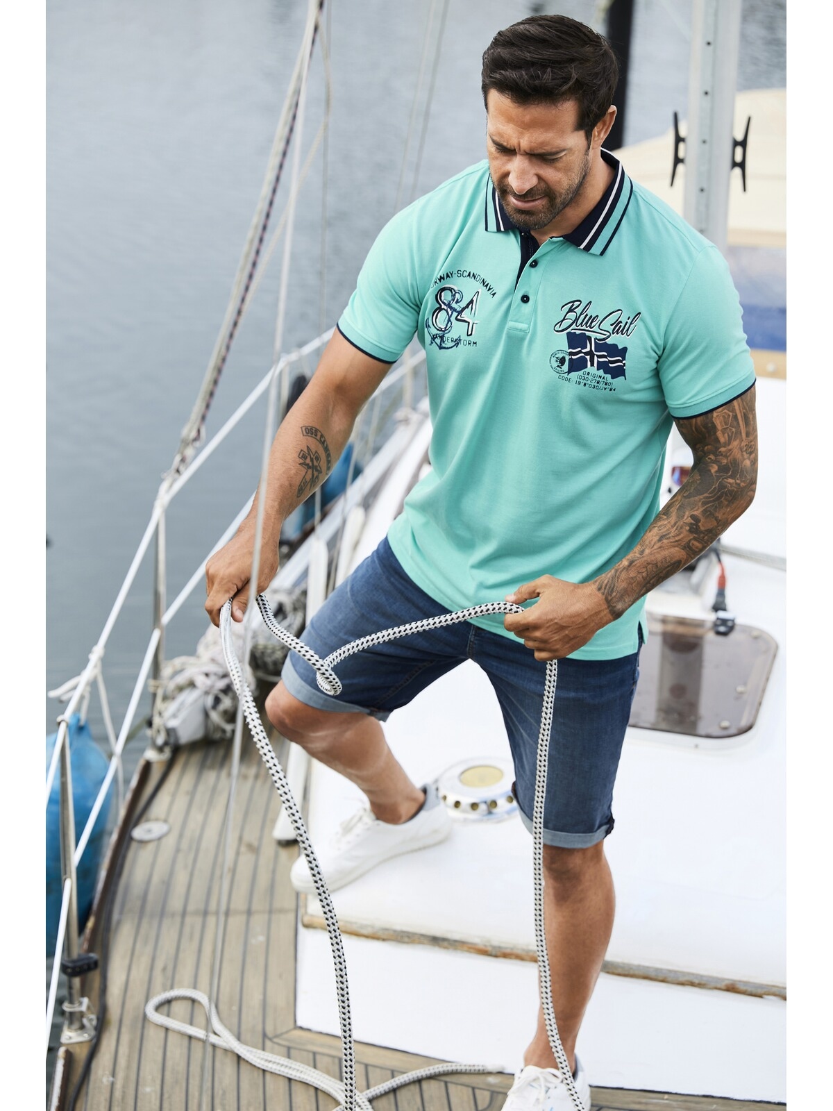 Jan Vanderstorm Poloshirt »Poloshirt OLFGIR«