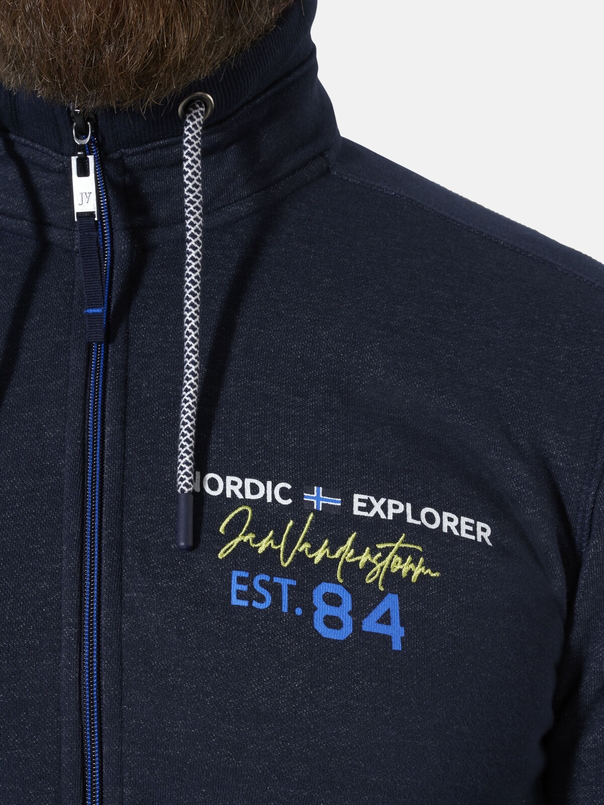 Jan Vanderstorm Sweatjacke »Sweatjacke YORIN«
