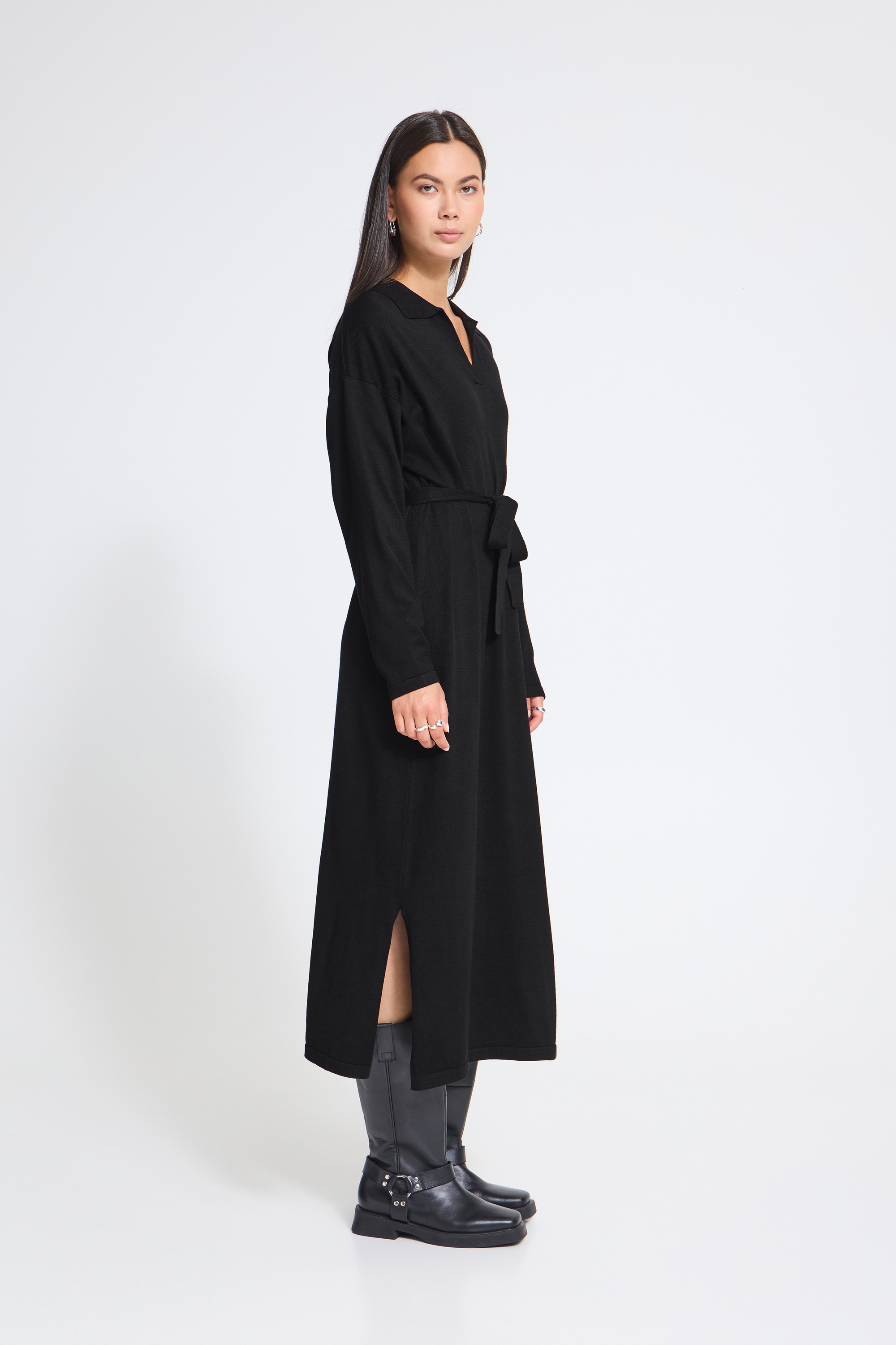 Ichi Midikleid »Damen Casual IHLULS«