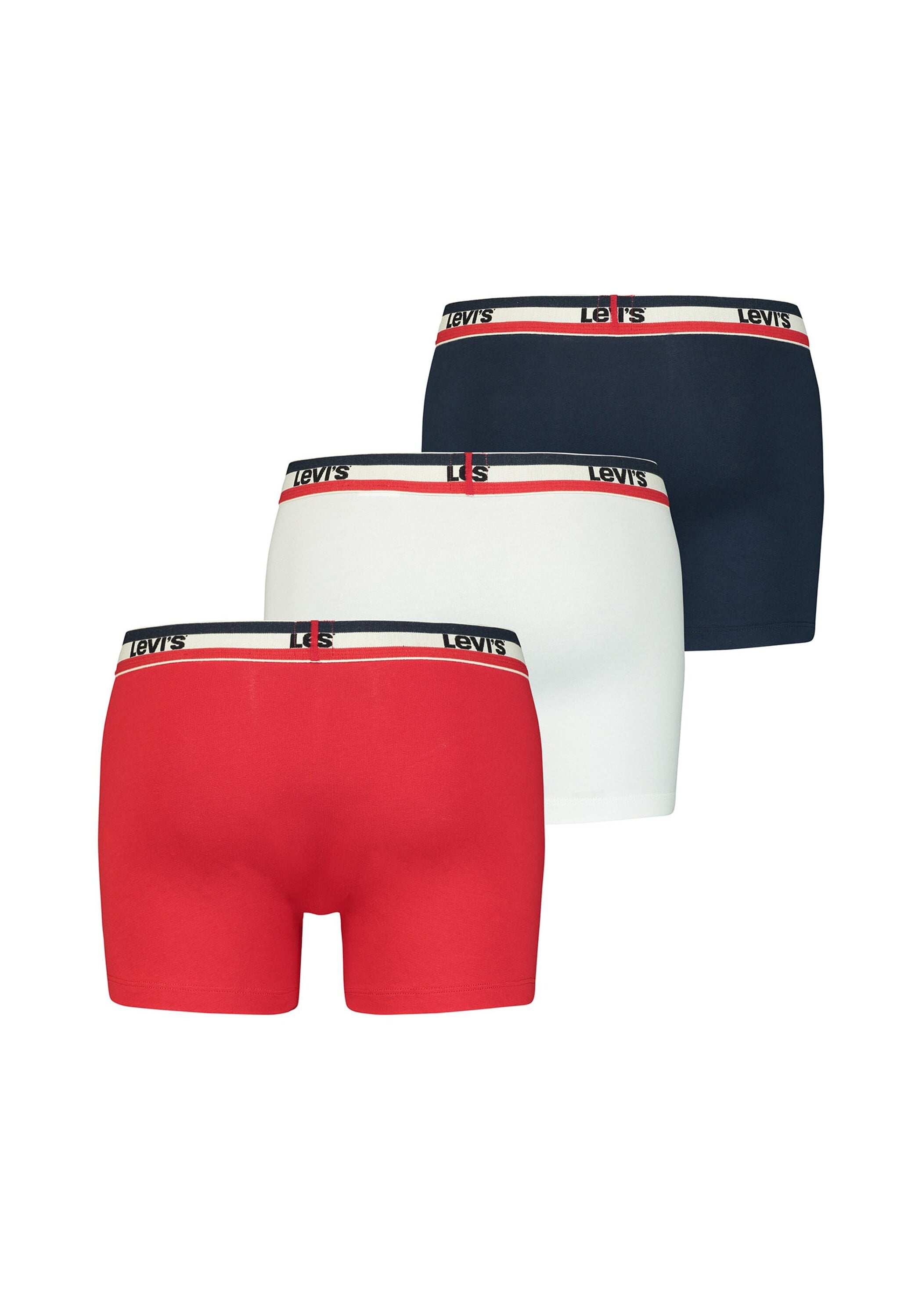 Levi's® Boxershorts »Boxershort MEN SPRTSWR LOGO BOXER BRIEF 3P 3er Pack«