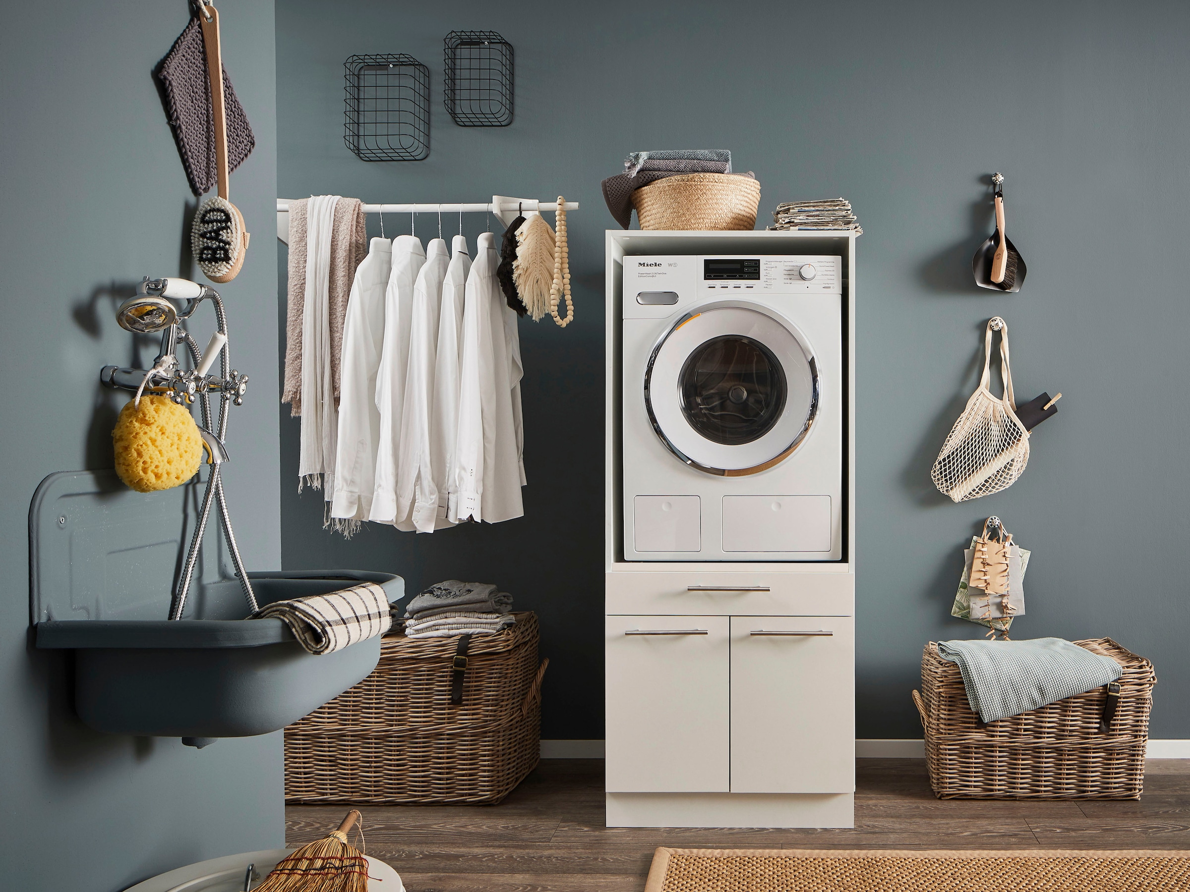Laundreezy Waschmaschinenumbauschrank »LAUNDREEZY LDS«, Breite 67,5 cm