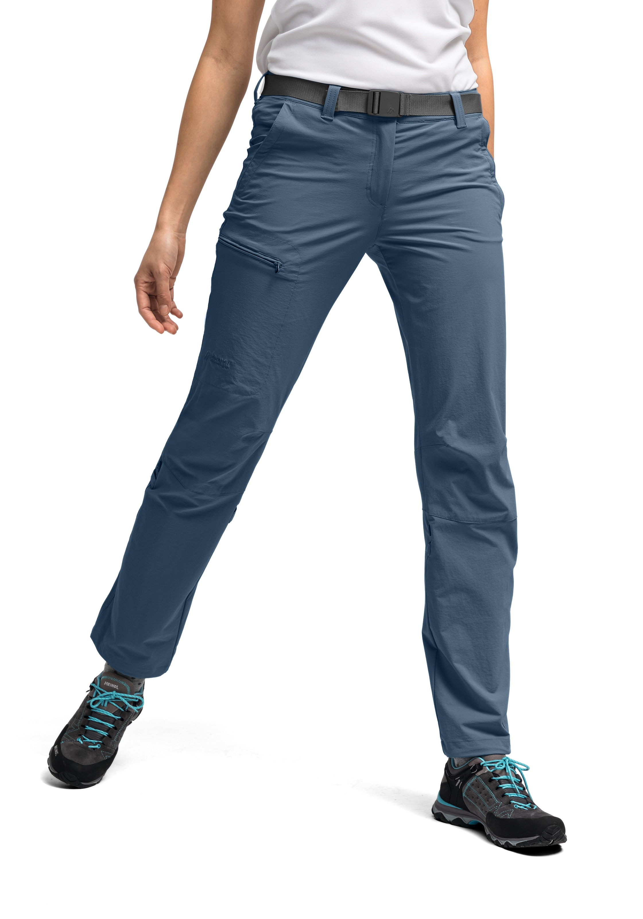 Maier Sports Funktionshose »Lulaka«, Damen Wanderhose, atmungsaktive Outdoor-Hose mit Roll up Funktion