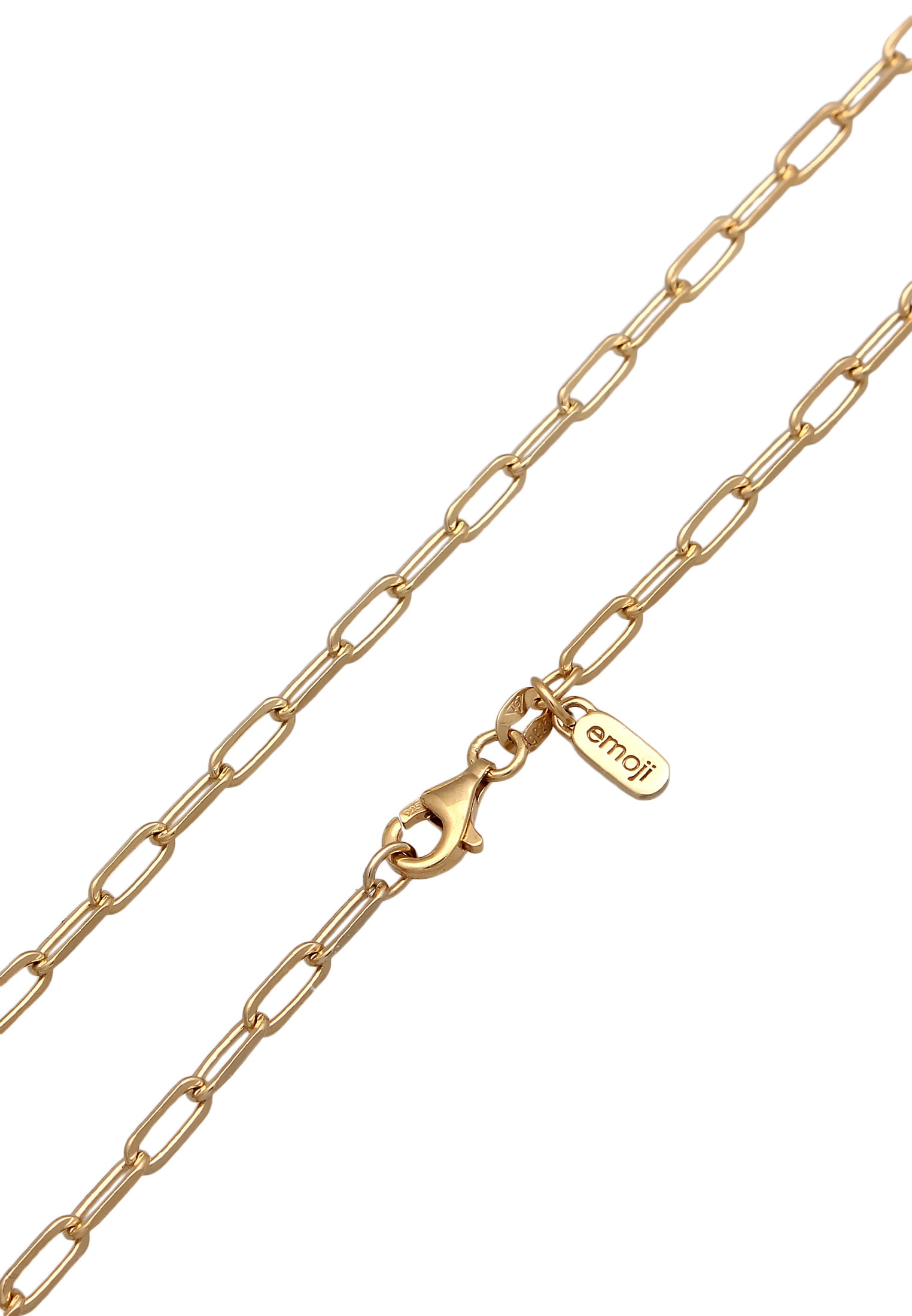 Elli Kette ohne Anhänger »Halskette Gliederkette Chain Optik 925 Sterling Silber«